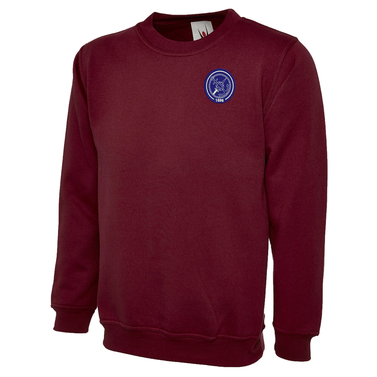 Retro Portsmouth 1898 Embroidered Classic Sweatshirt