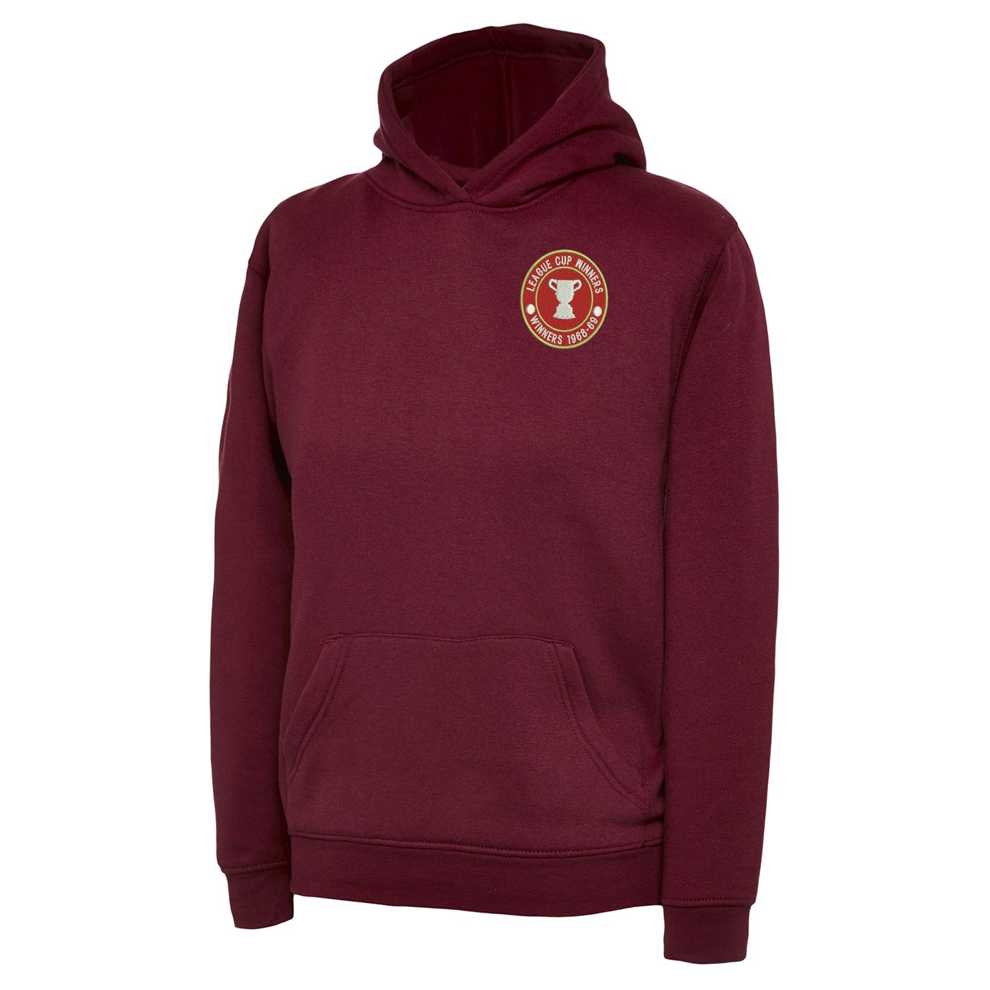 Retro Swindon Town Football League Cup Winners 1969 Embroidered Children's Hoodie