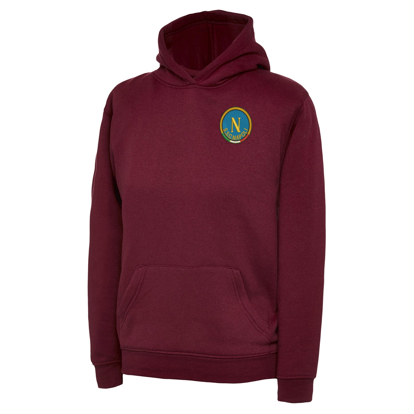 Retro Napoli 1970s Embroidered Children's Hoodie