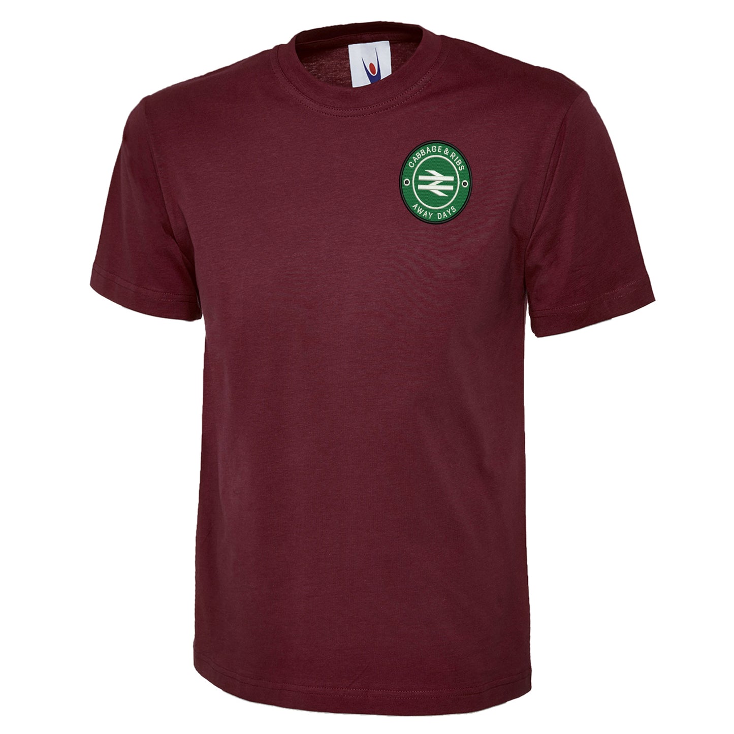 Cabbage & Ribs Away Days Embroidered Classic T-Shirt
