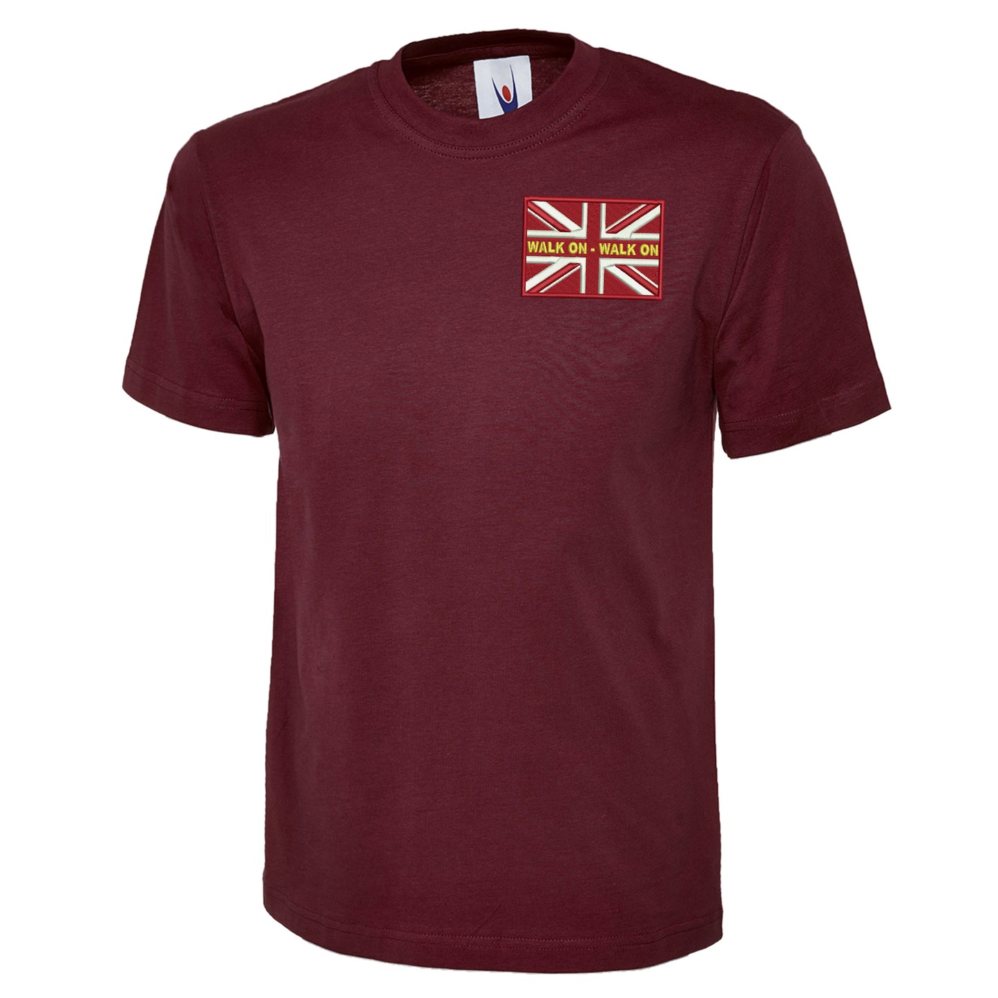 Walk On Walk On Coloured Union Jack T Shirt