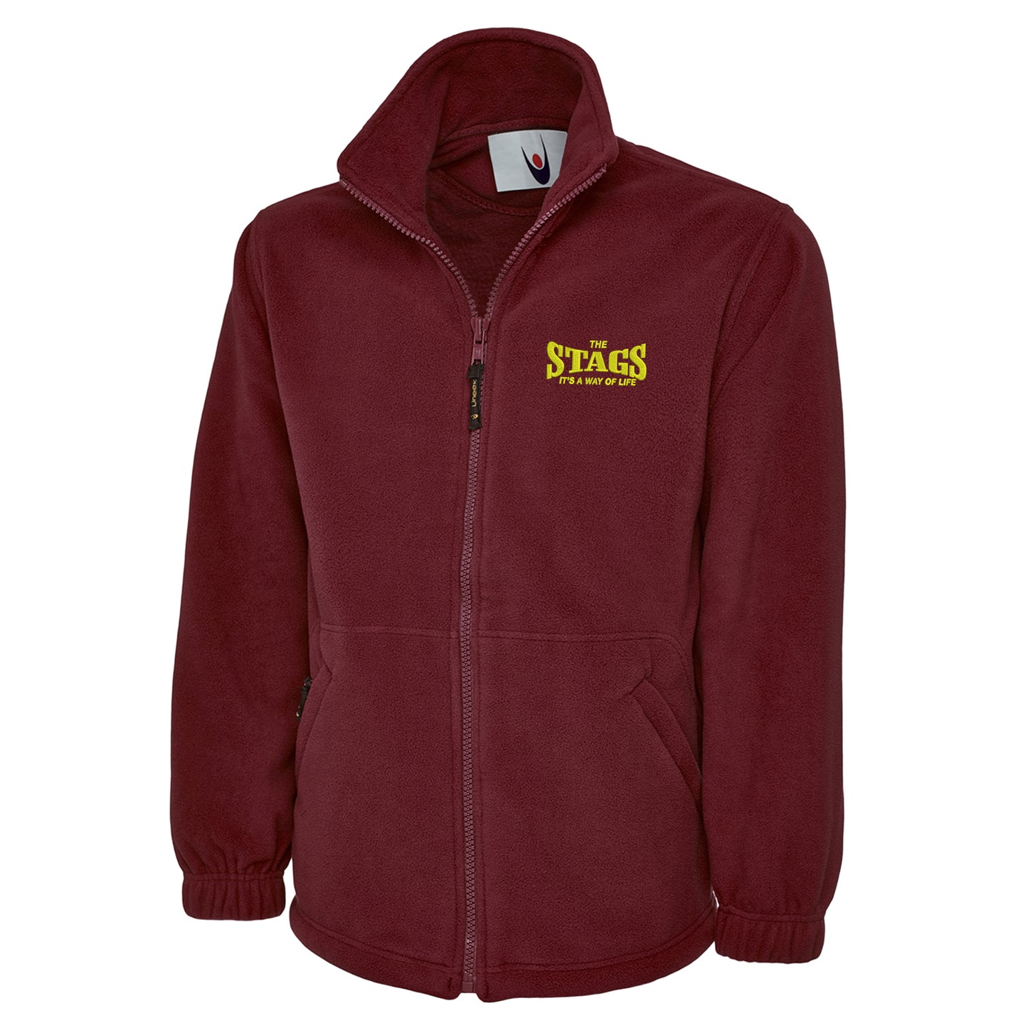 The Stags It's a Way of Life Embroidered Premium Fleece Jacket