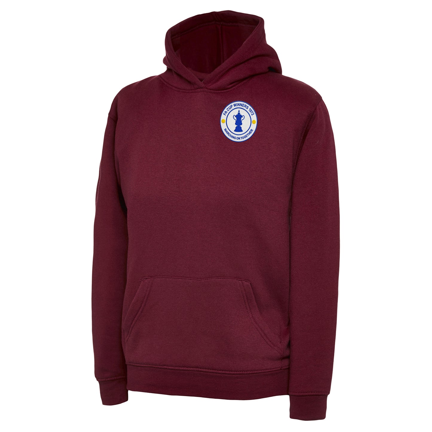 Children's Old School Leeds United Hoodie