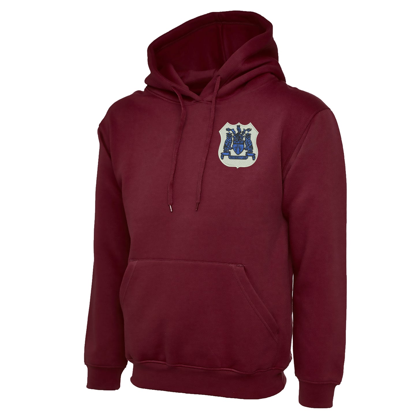 Retro Leeds 1950s Embroidered Hoodie