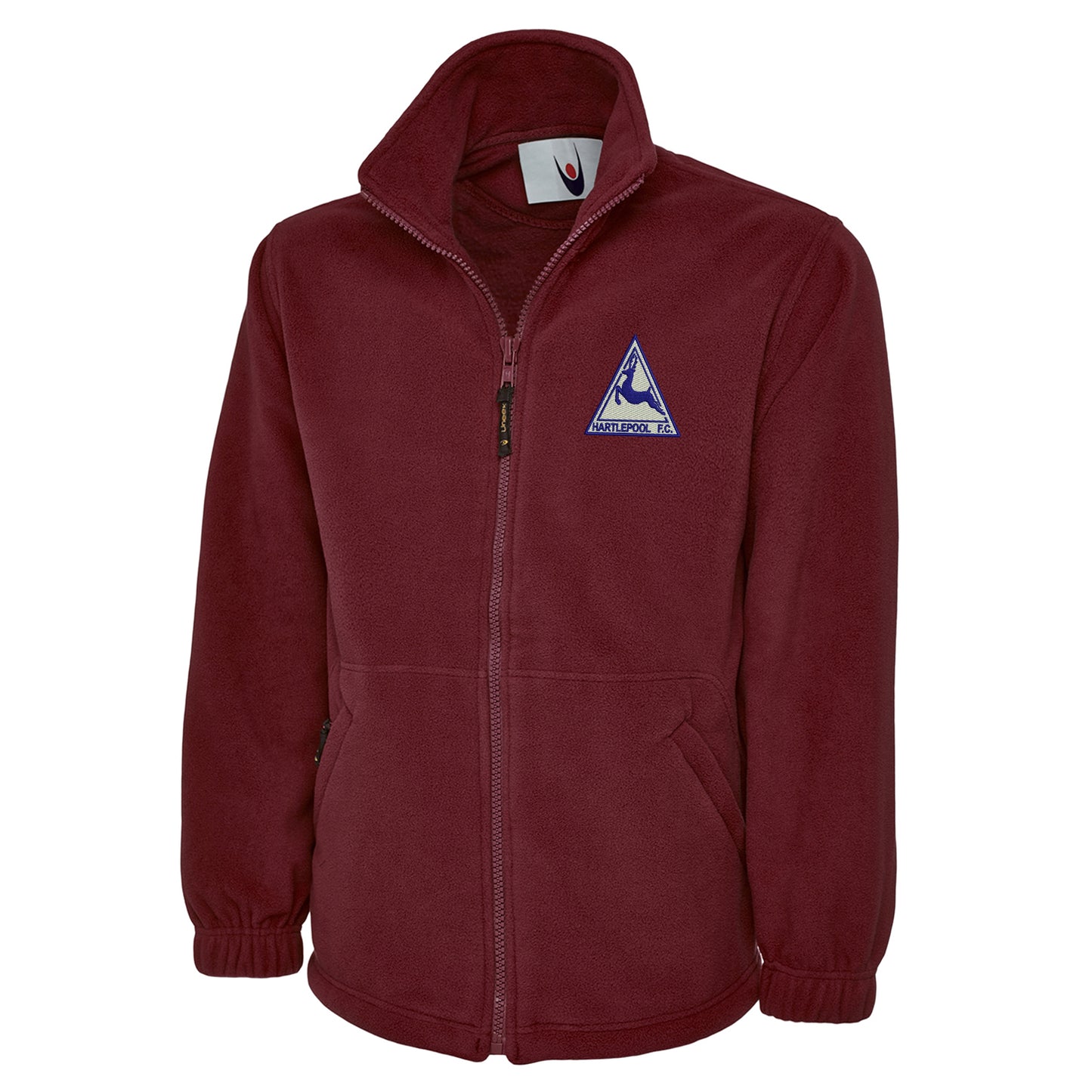 Retro Hartlepool Embroidered Premium Fleece