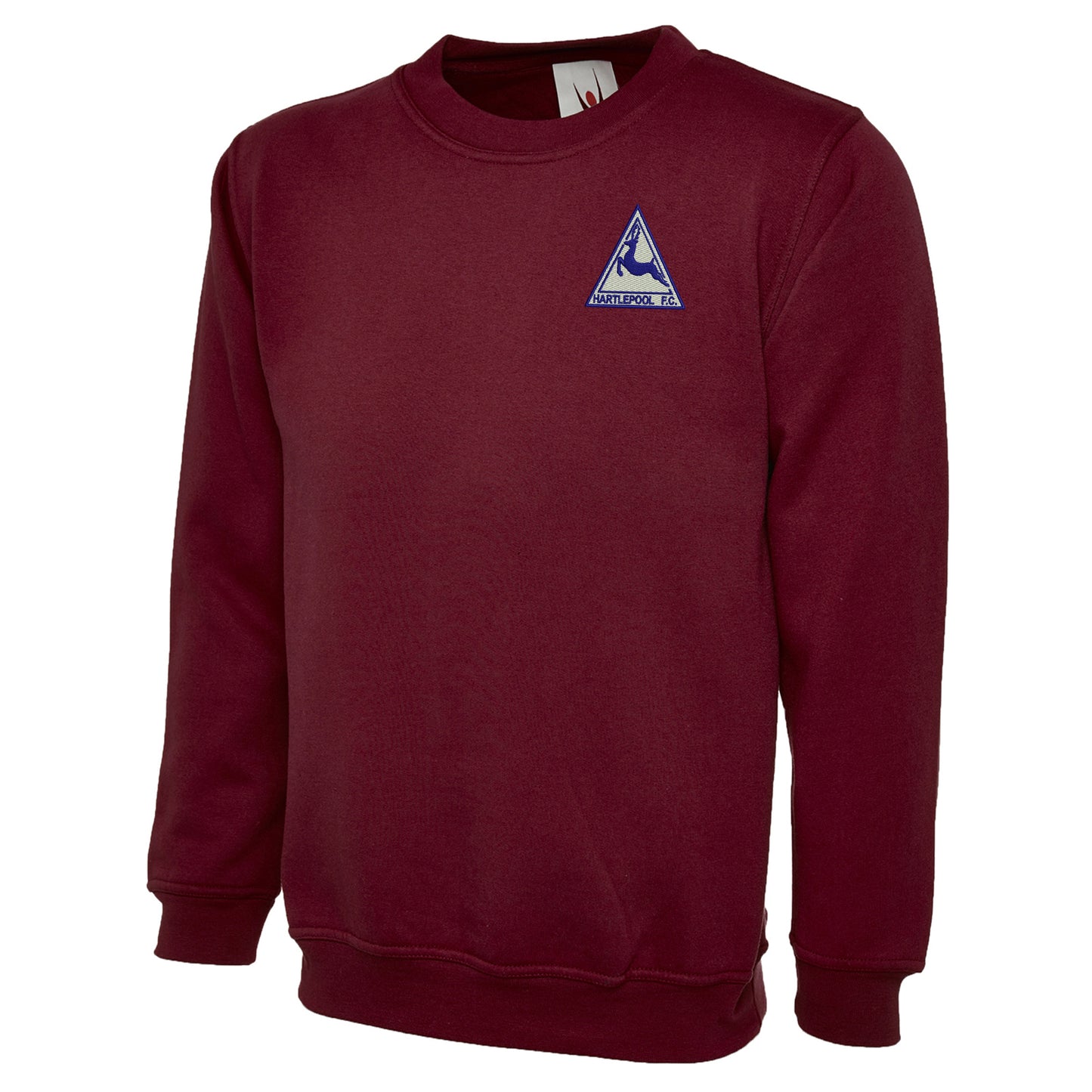 Retro Hartlepool Embroidered Classic Sweatshirt