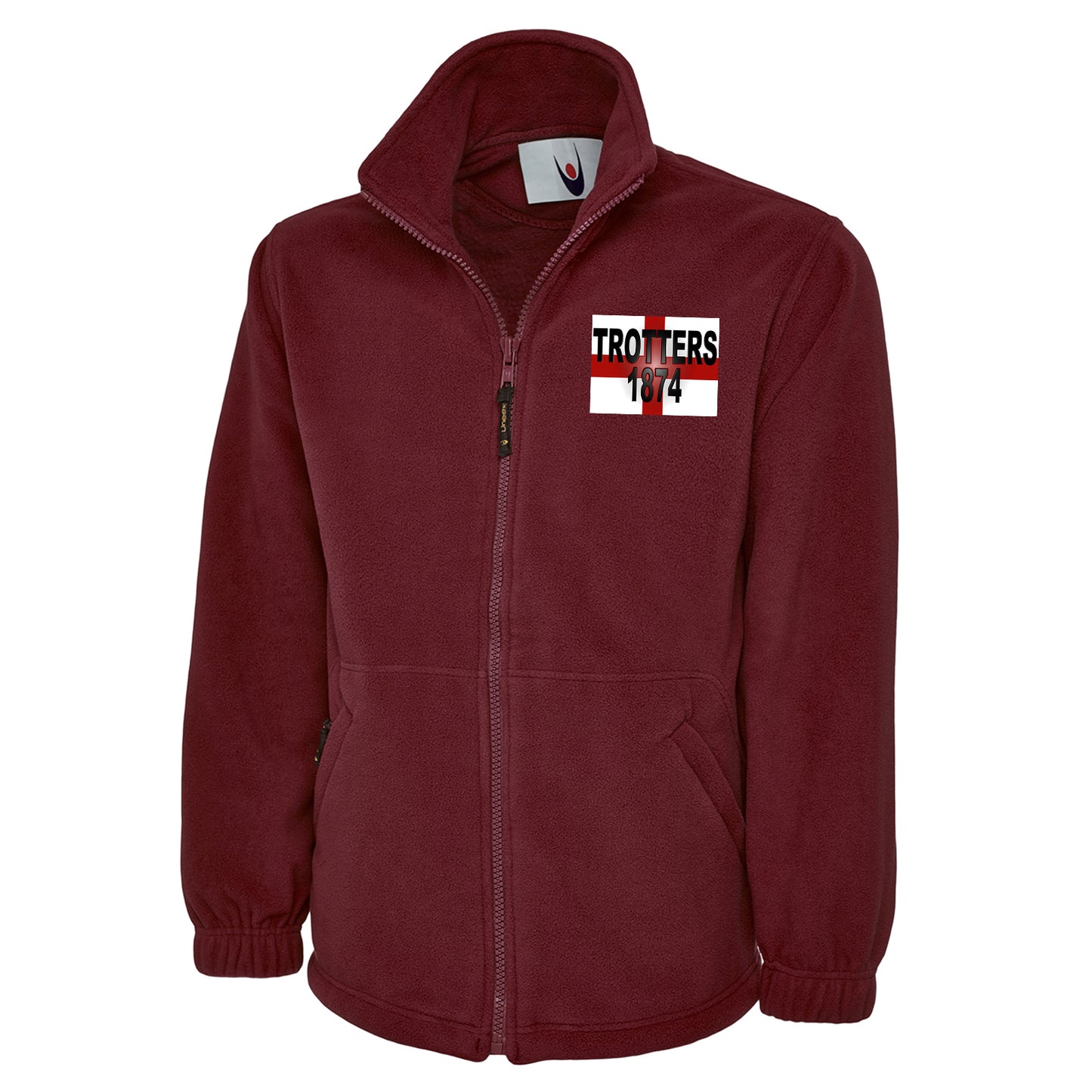 Trotters 1874 England Flag Fleece Jacket