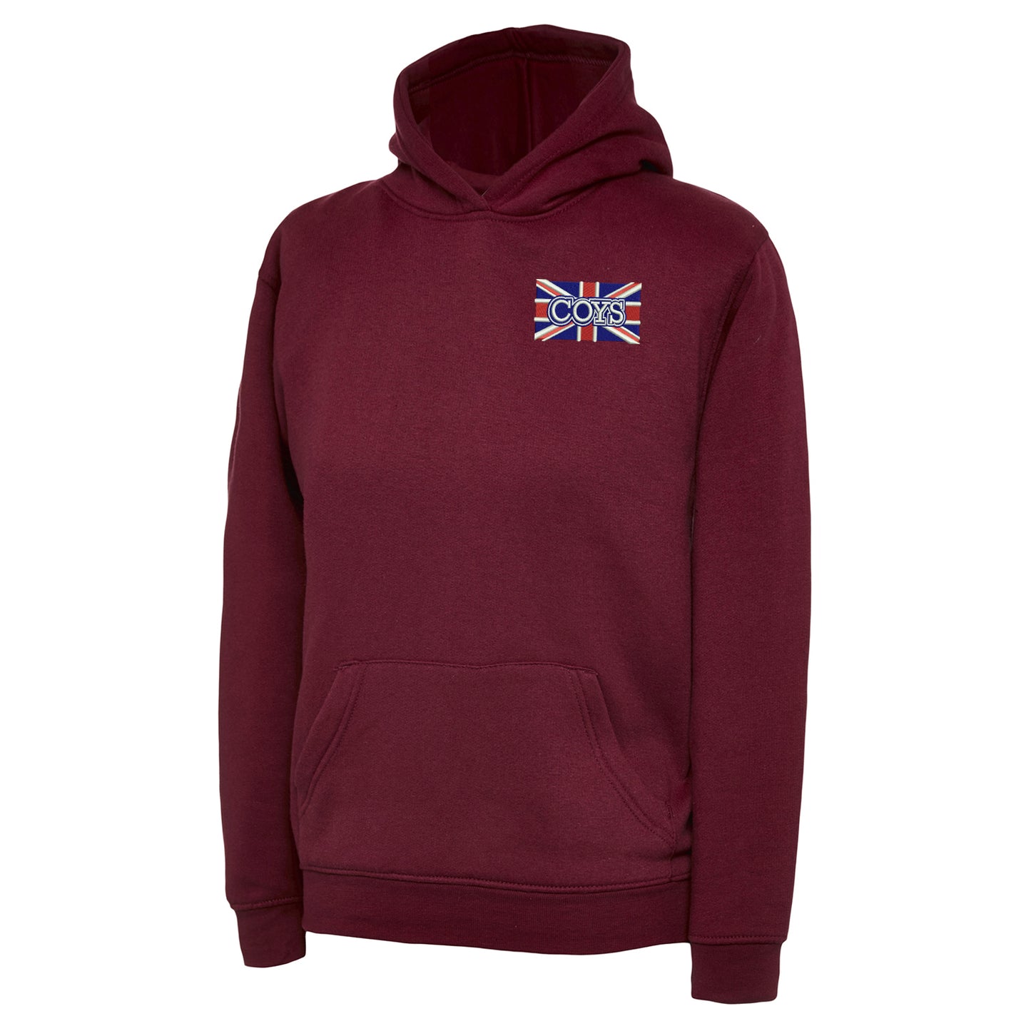 COYS Union Jack Embroidered Children's Hoodie