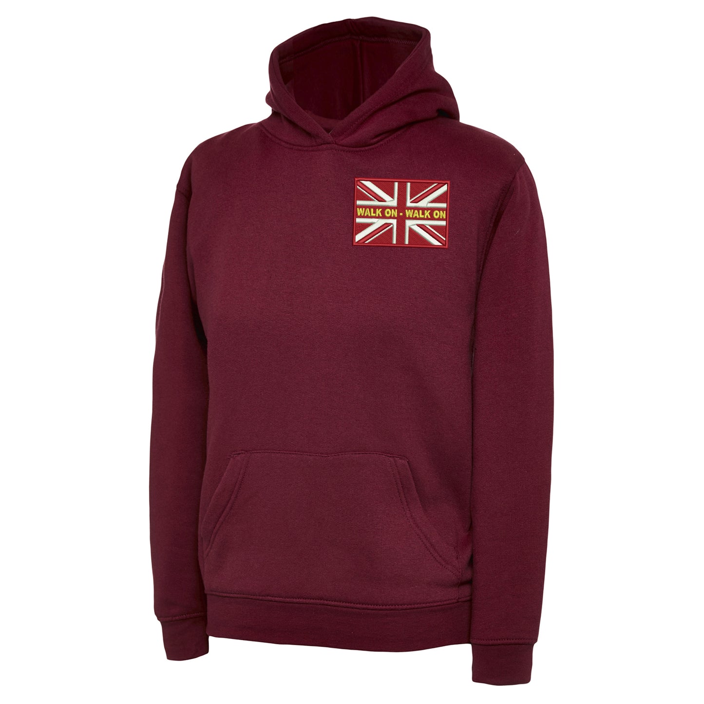 Walk On Walk On Coloured Union Jack Hoodie