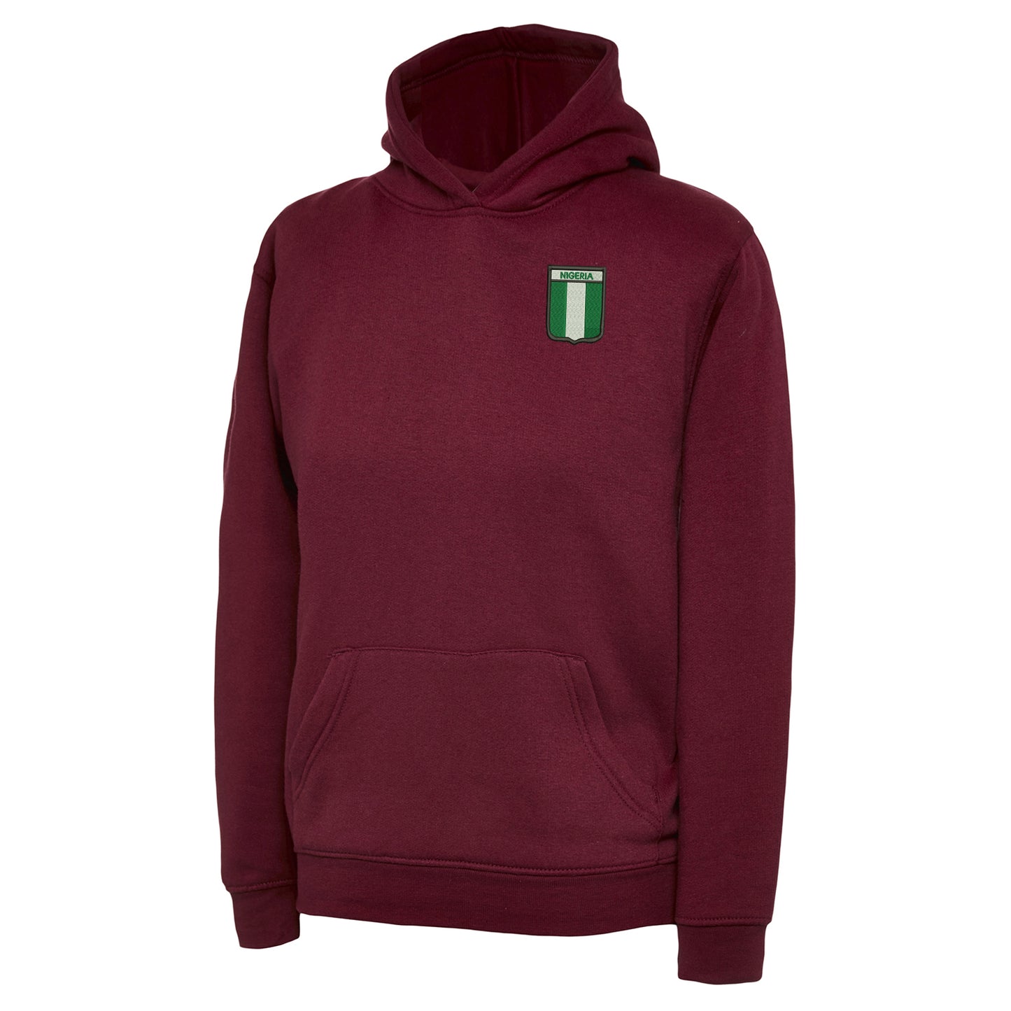 Flag of Nigeria Shield Hoodie