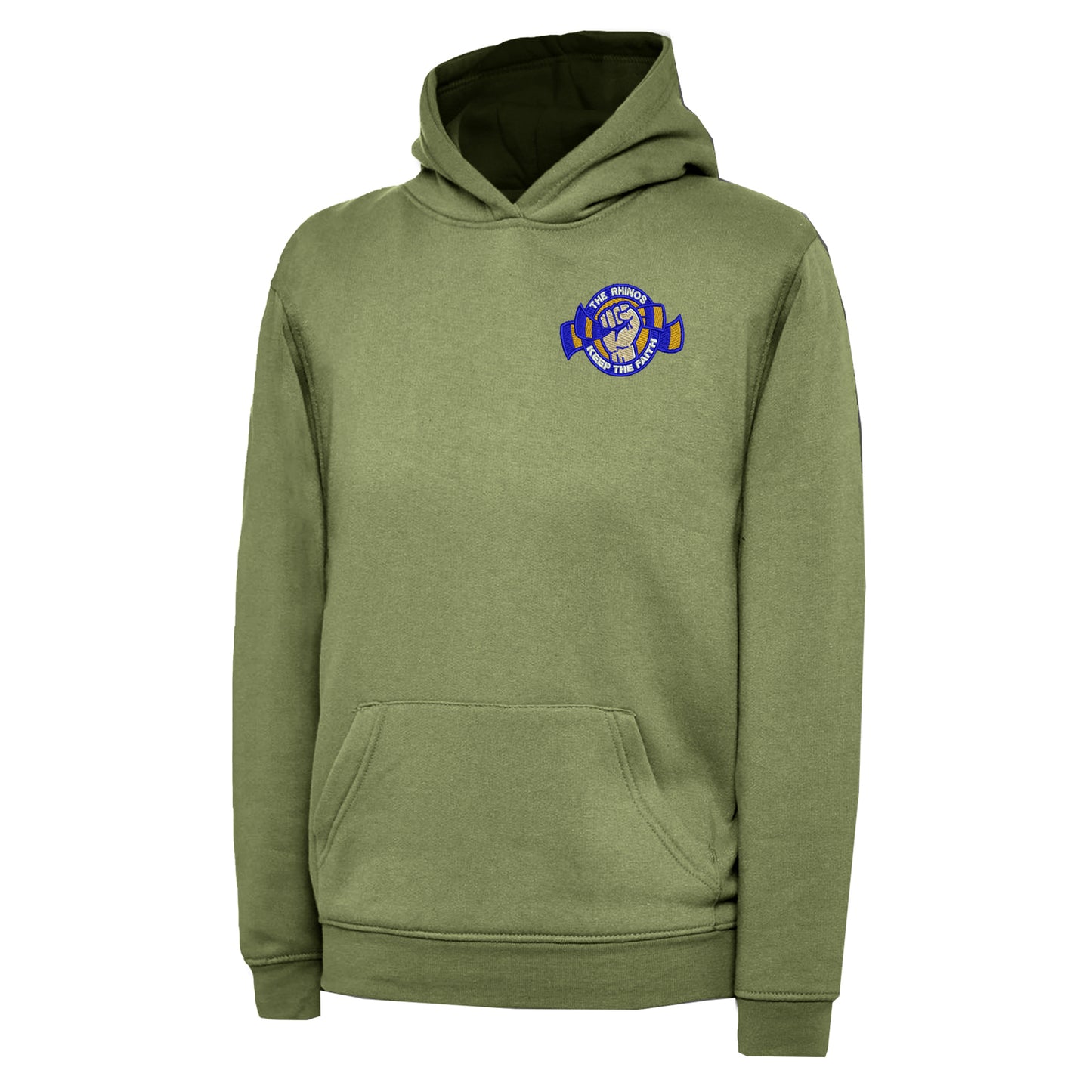 The Rhinos Keep The Faith Embroidered Children's Hoodie