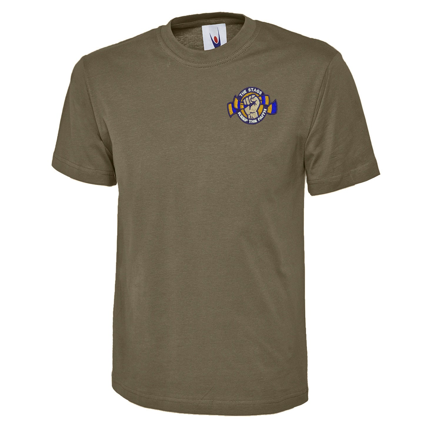 The Stags Keep The Faith Embroidered Classic T-Shirt