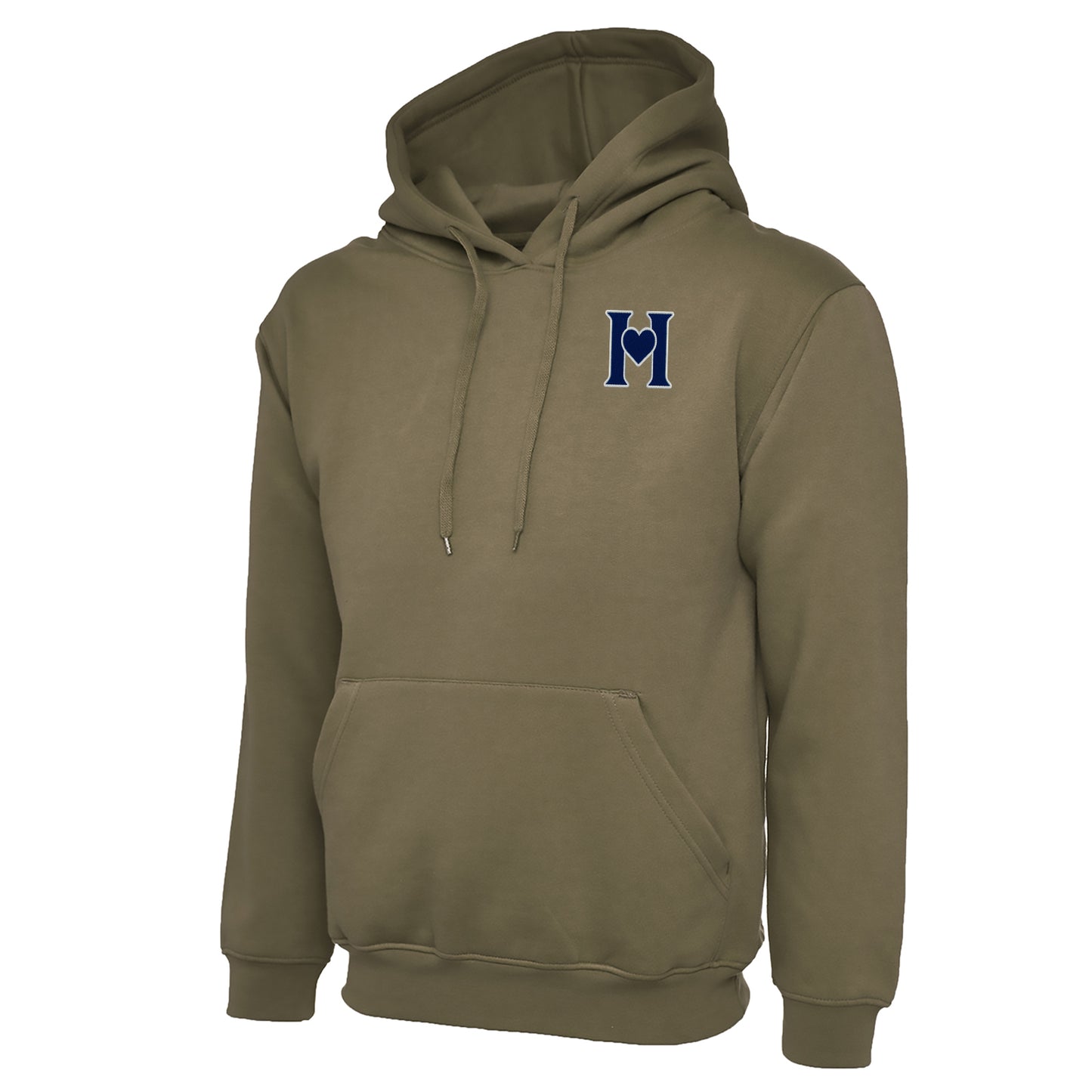 Retro Old School Hearts Football Hoodie