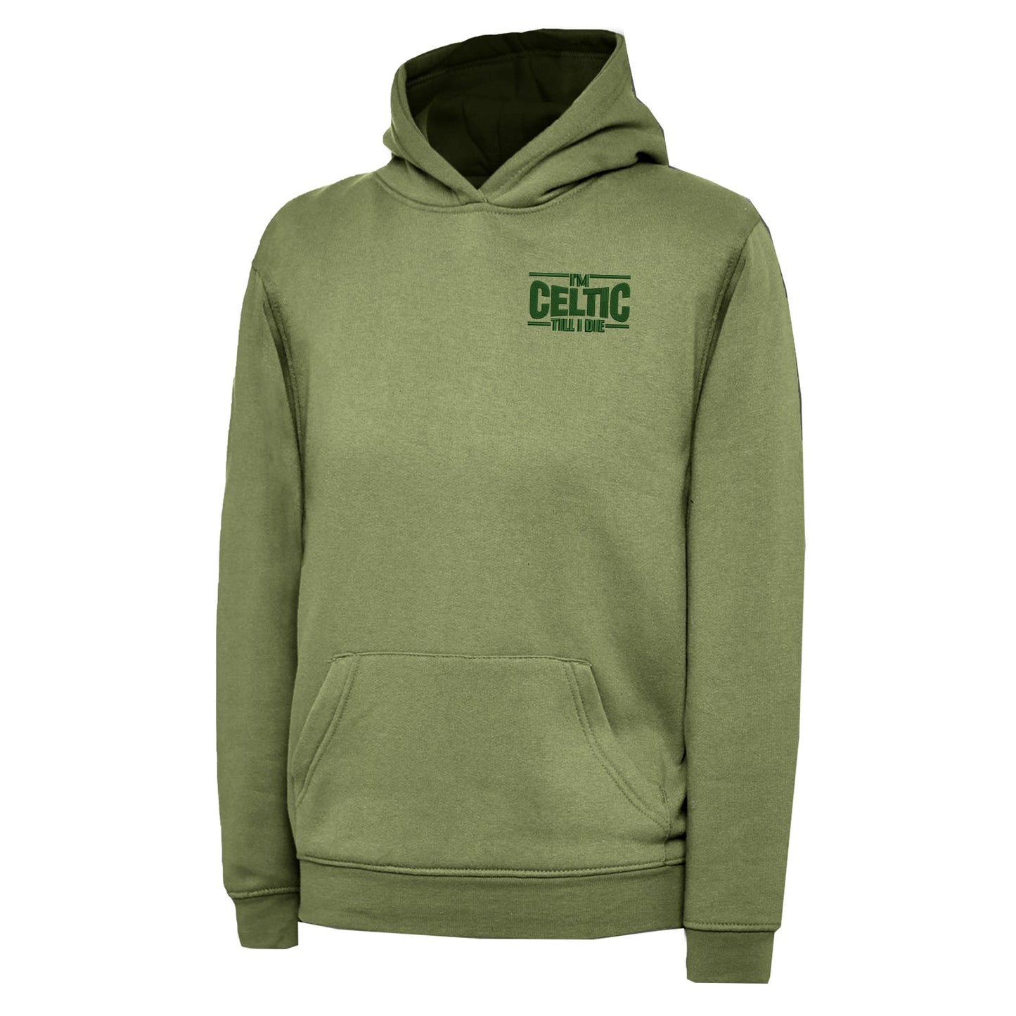 I'm Celtic Till I Die Embroidered Children's Hoodie
