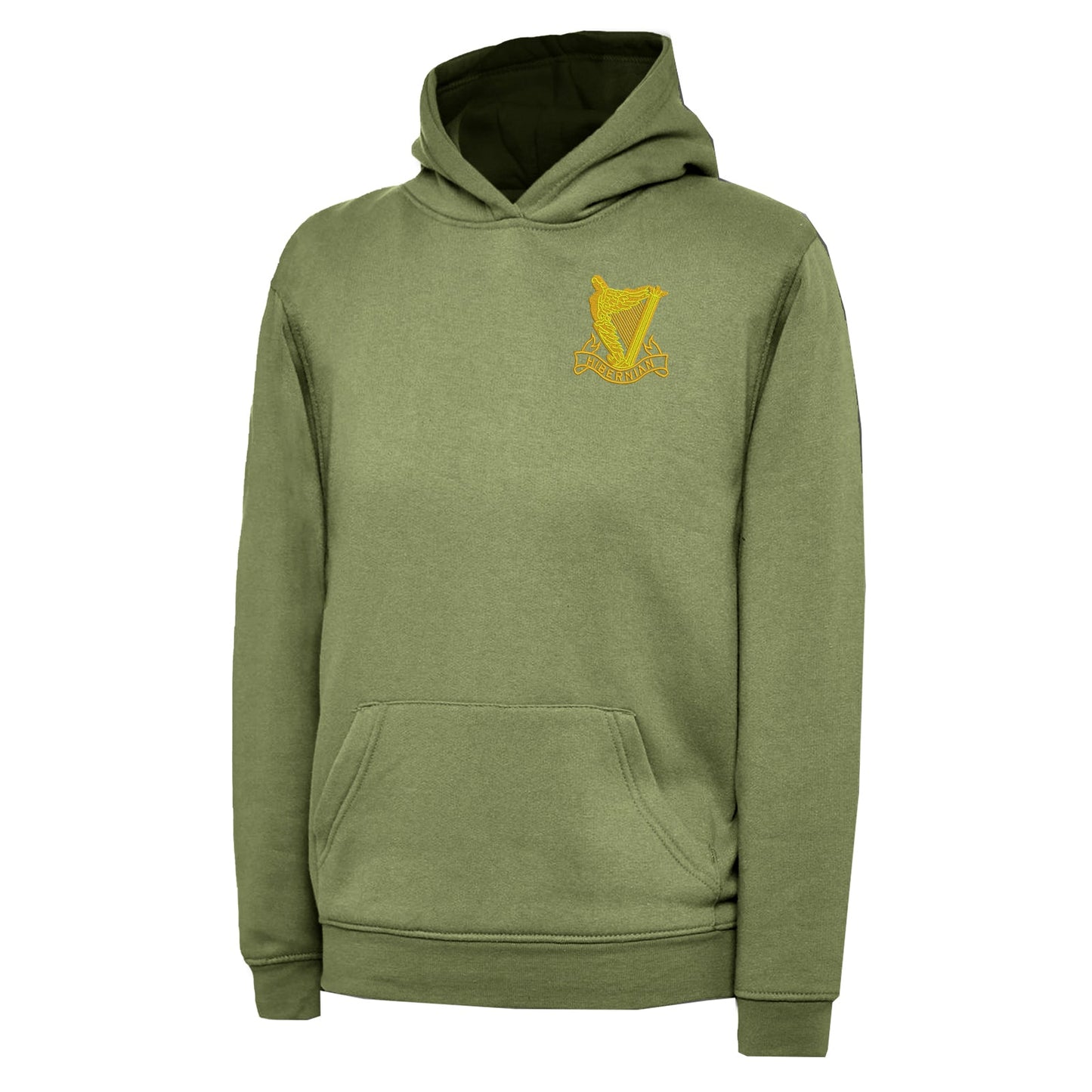 Retro Hibs 1900s Embroidered Children's Hoodie