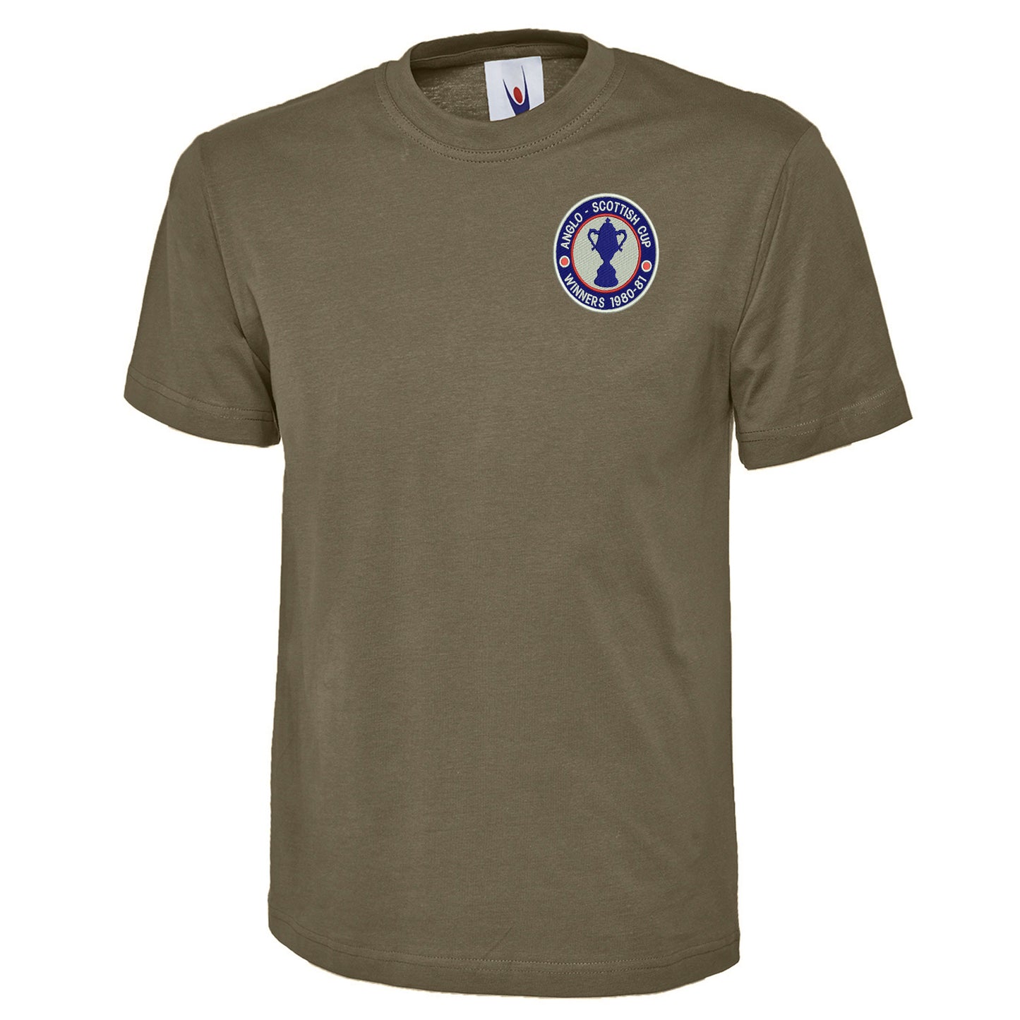 Retro Chesterfield Anglo-Scottish Cup Winners 1981 Embroidered Classic T-Shirt
