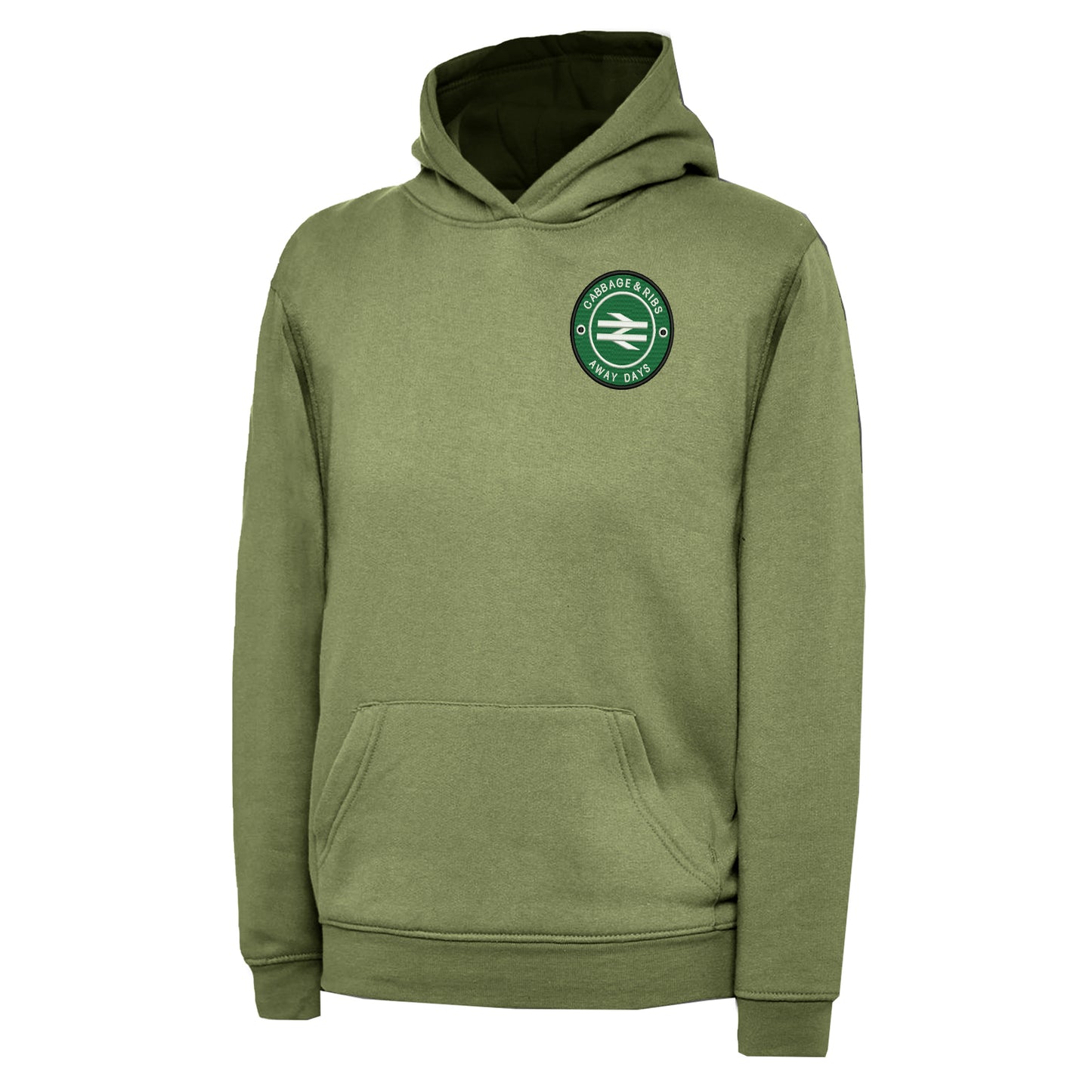 Cabbage & Ribs Away Days Embroidered Children's Hoodie