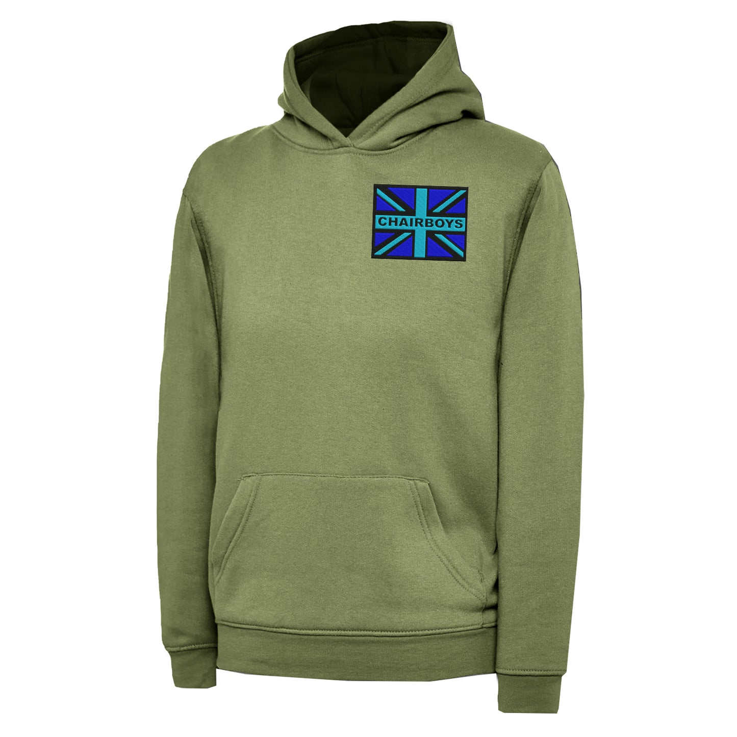 Chairboys Coloured Union Jack Hoodie