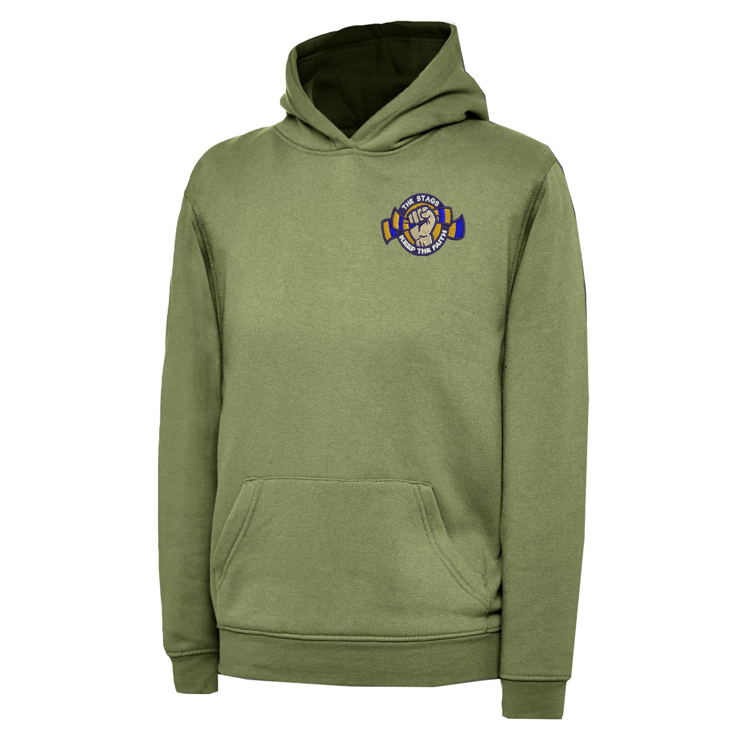 The Stags Keep The Faith Embroidered Children's Hoodie