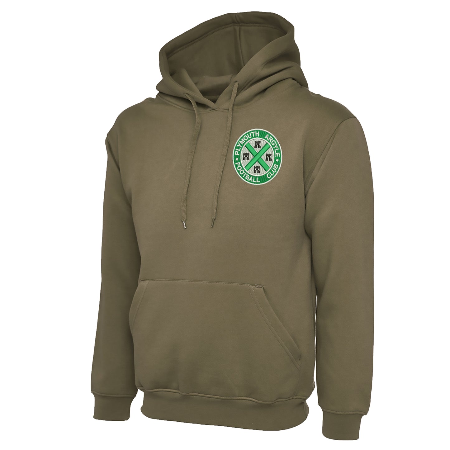 Retro Plymouth 1911 Embroidered Hoodie