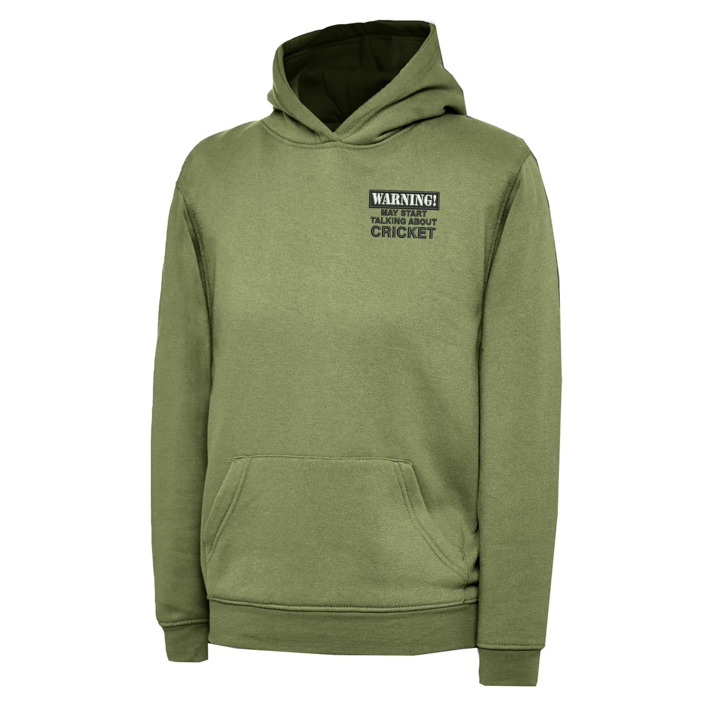 Warning May Start Talking About Cricket Children's Hoodie