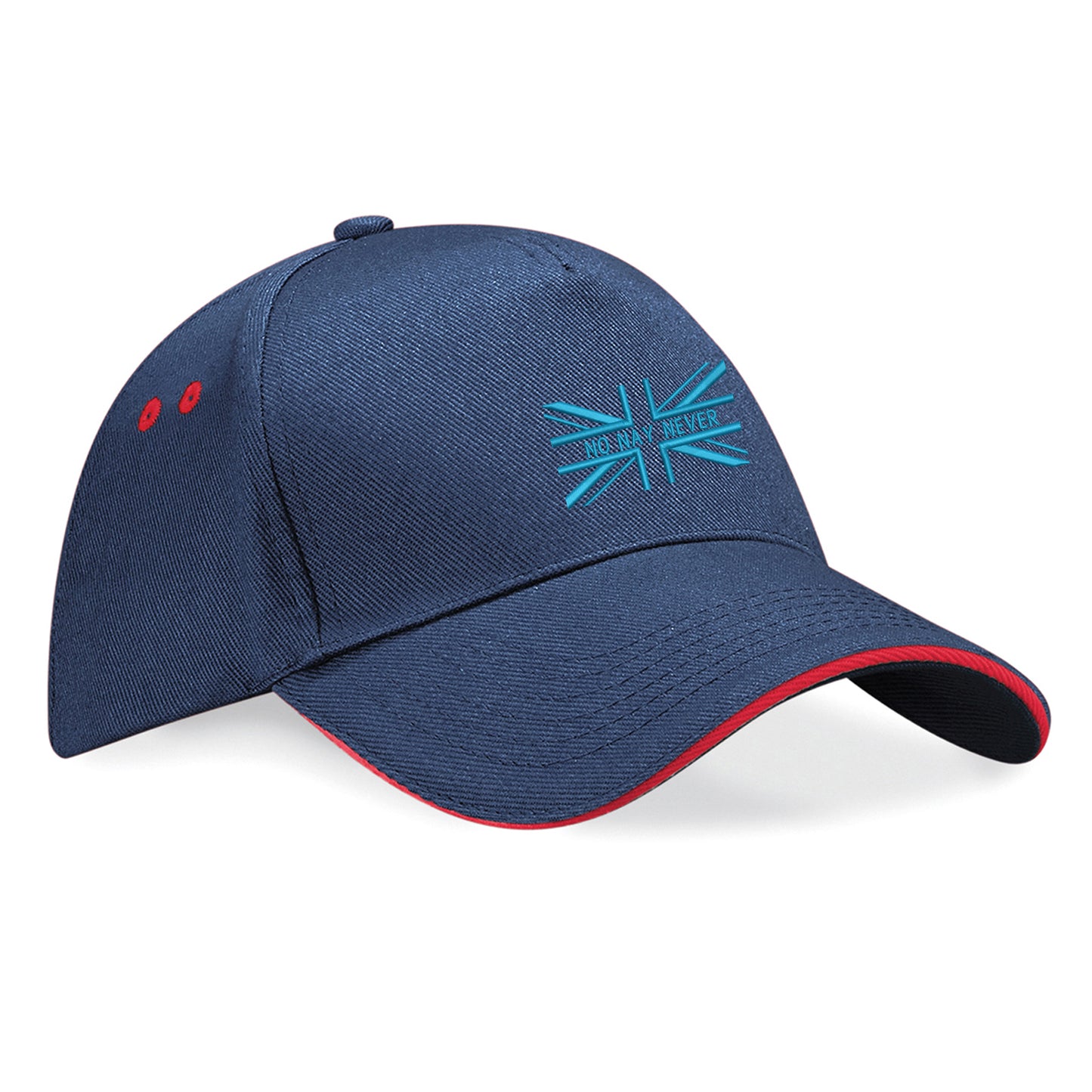 No Nay Never Union Jack Baseball Cap