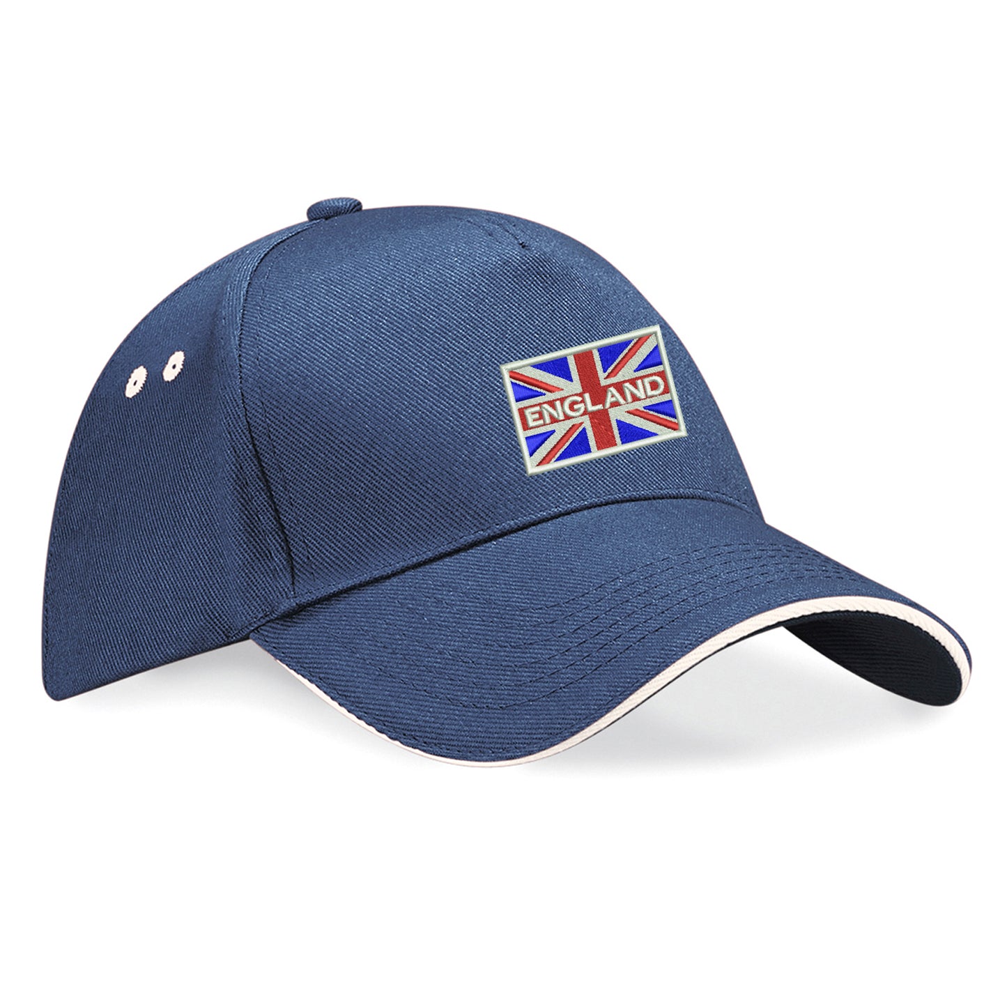 England Coloured Union Jack Baseball Cap