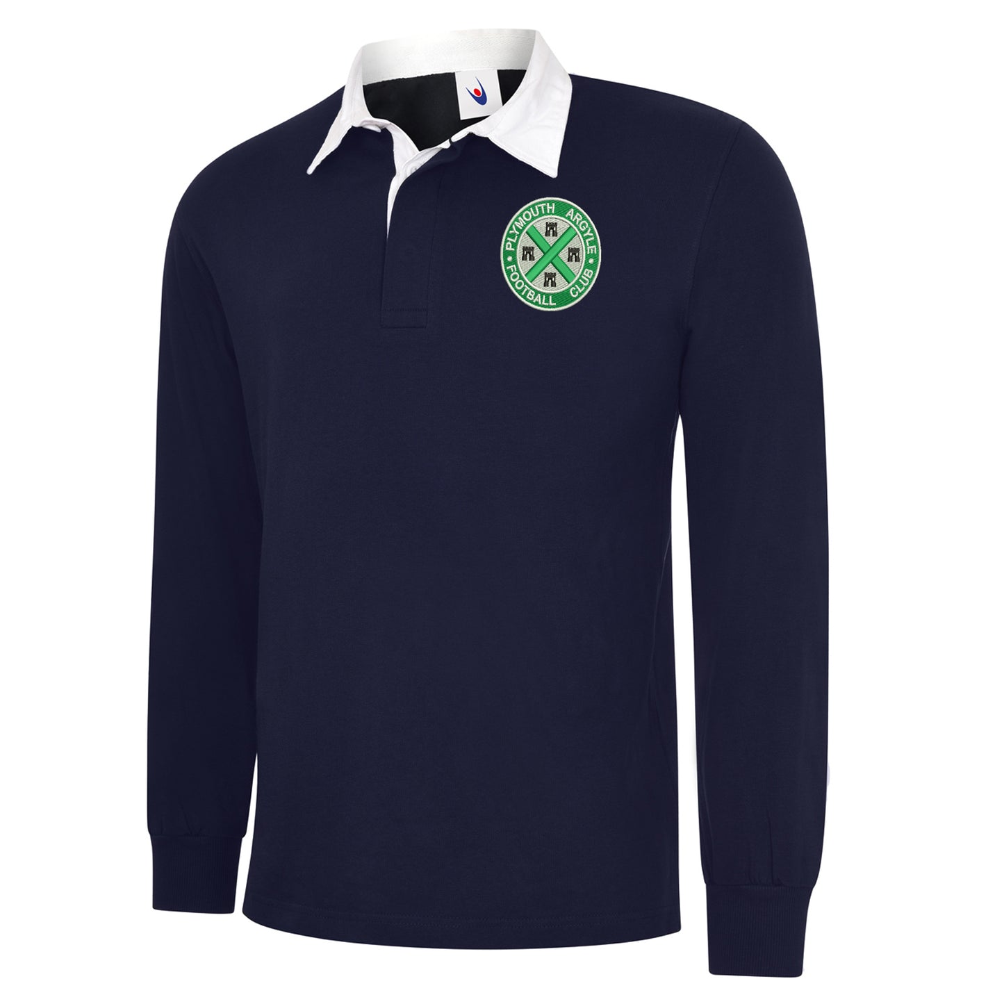 Retro Plymouth 1911 Embroidered Classic Rugby Shirt
