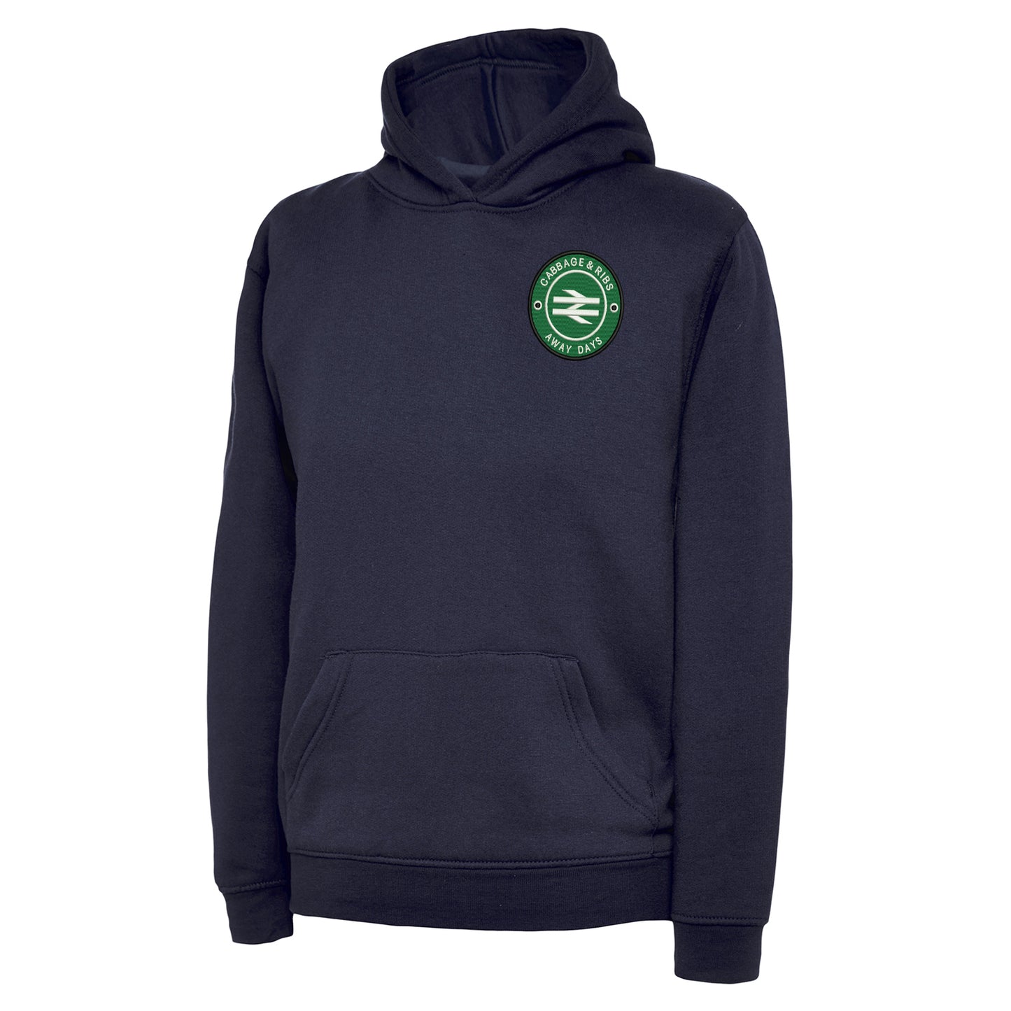 Cabbage & Ribs Away Days Embroidered Children's Hoodie