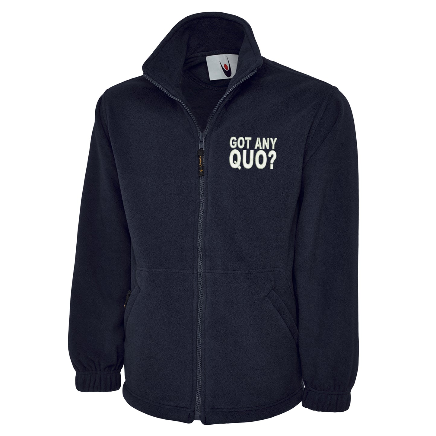 Got Any Quo Embroidered Premium Fleece Jacket