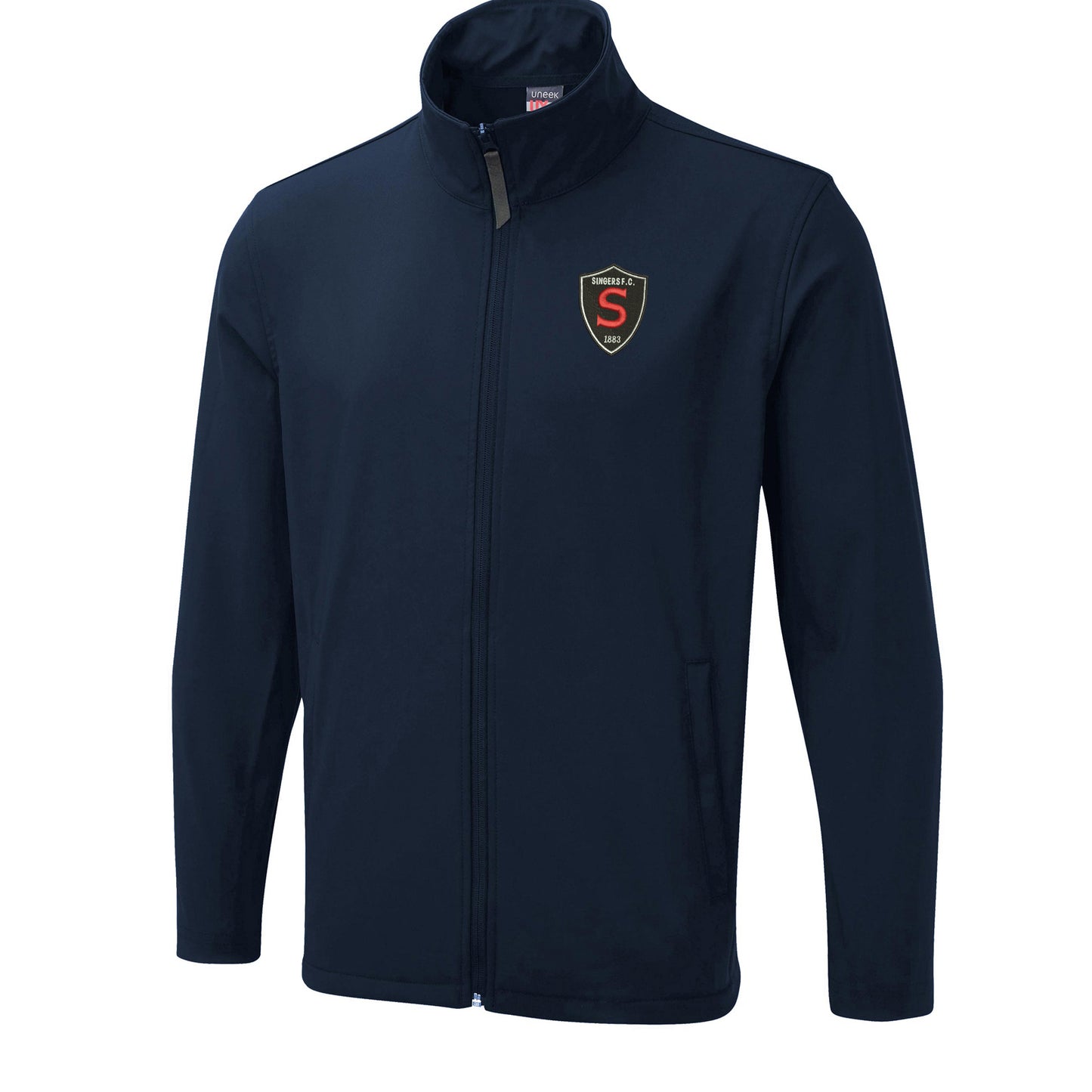 Retro Singers FC Embroidered Lightweight Soft Shell Jacket