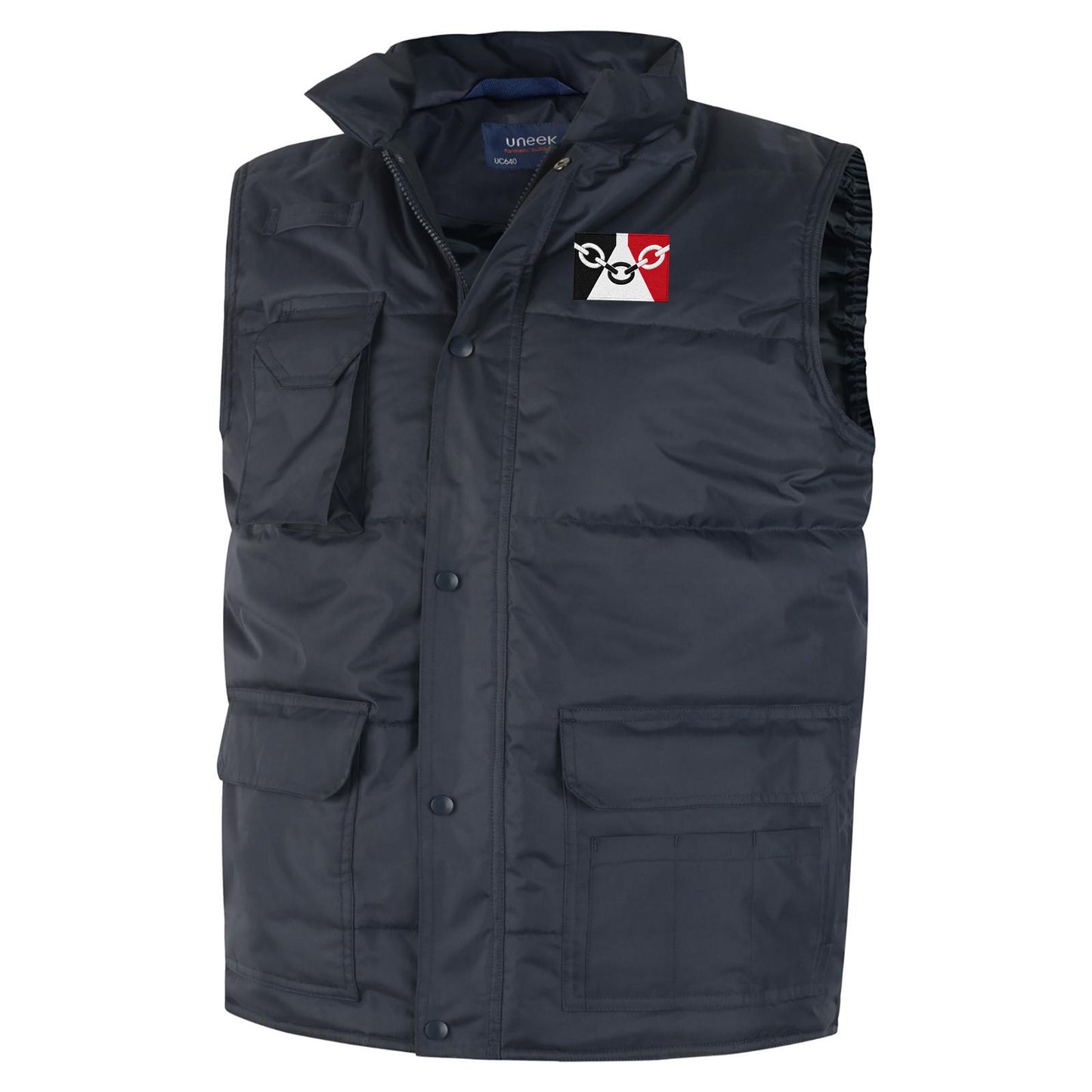 Black Country Flag Bodywarmer