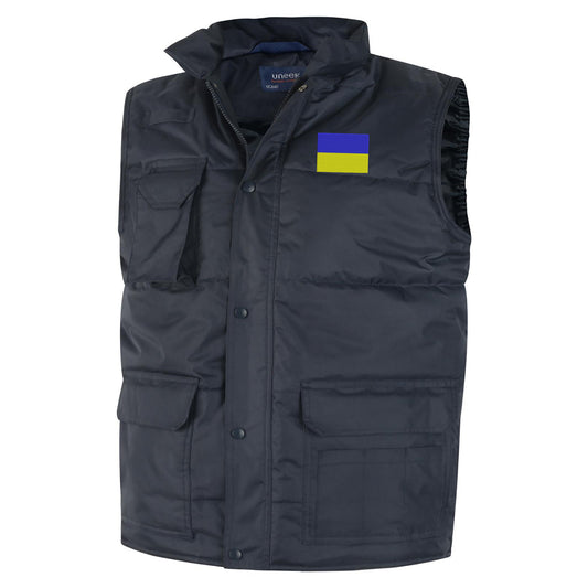 Flag of Ukraine Bodywarmer