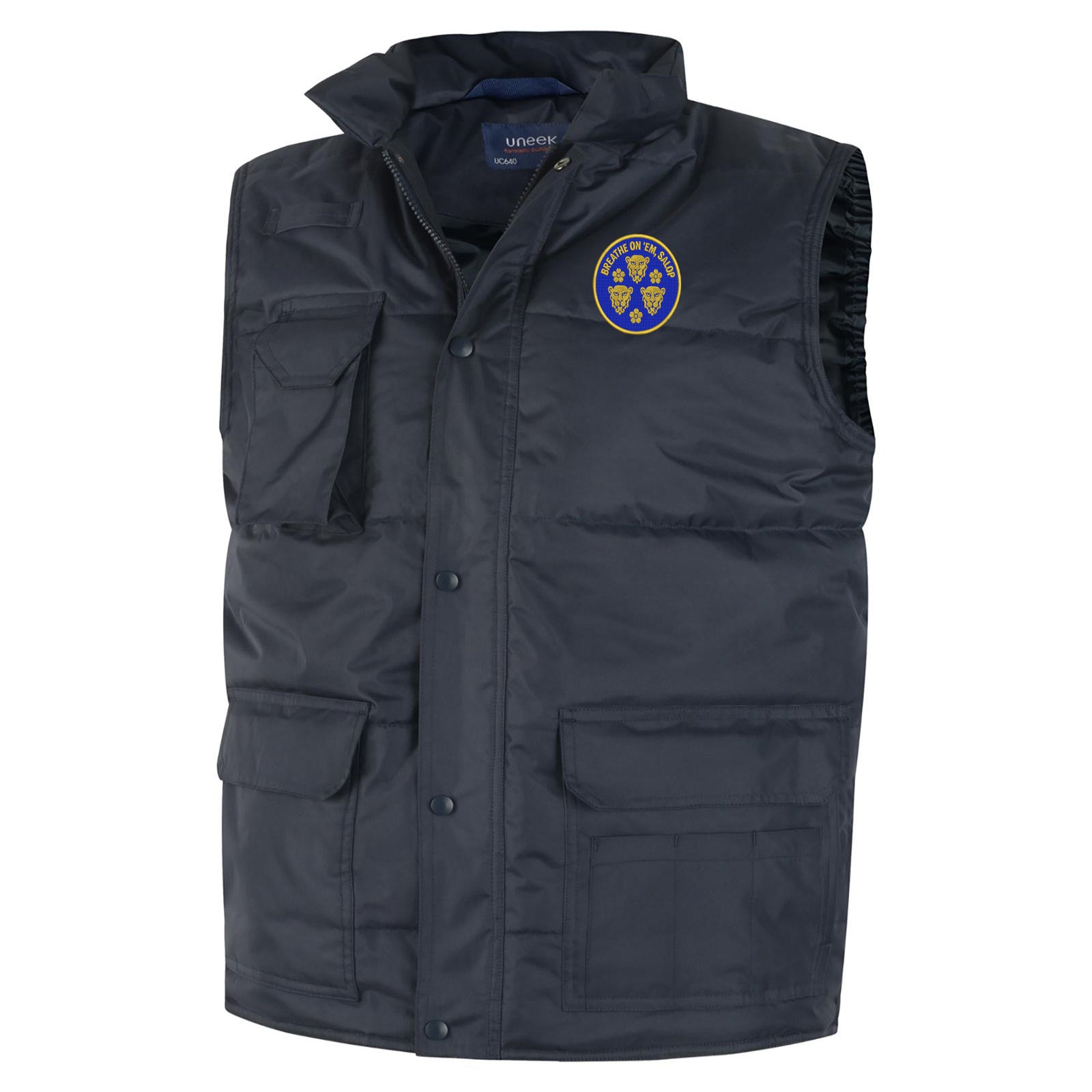 Shrewsbury Town Breathe on em Salop Bodywarmer
