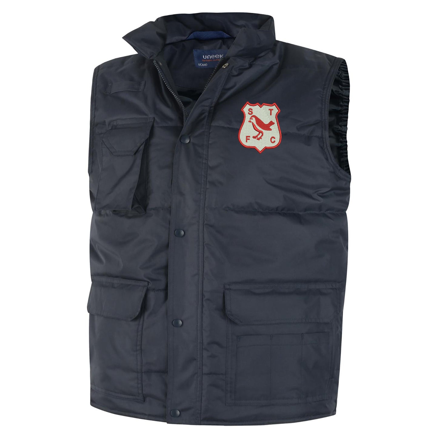 Retro Swindon 1961 Embroidered Super Pro Body Warmer