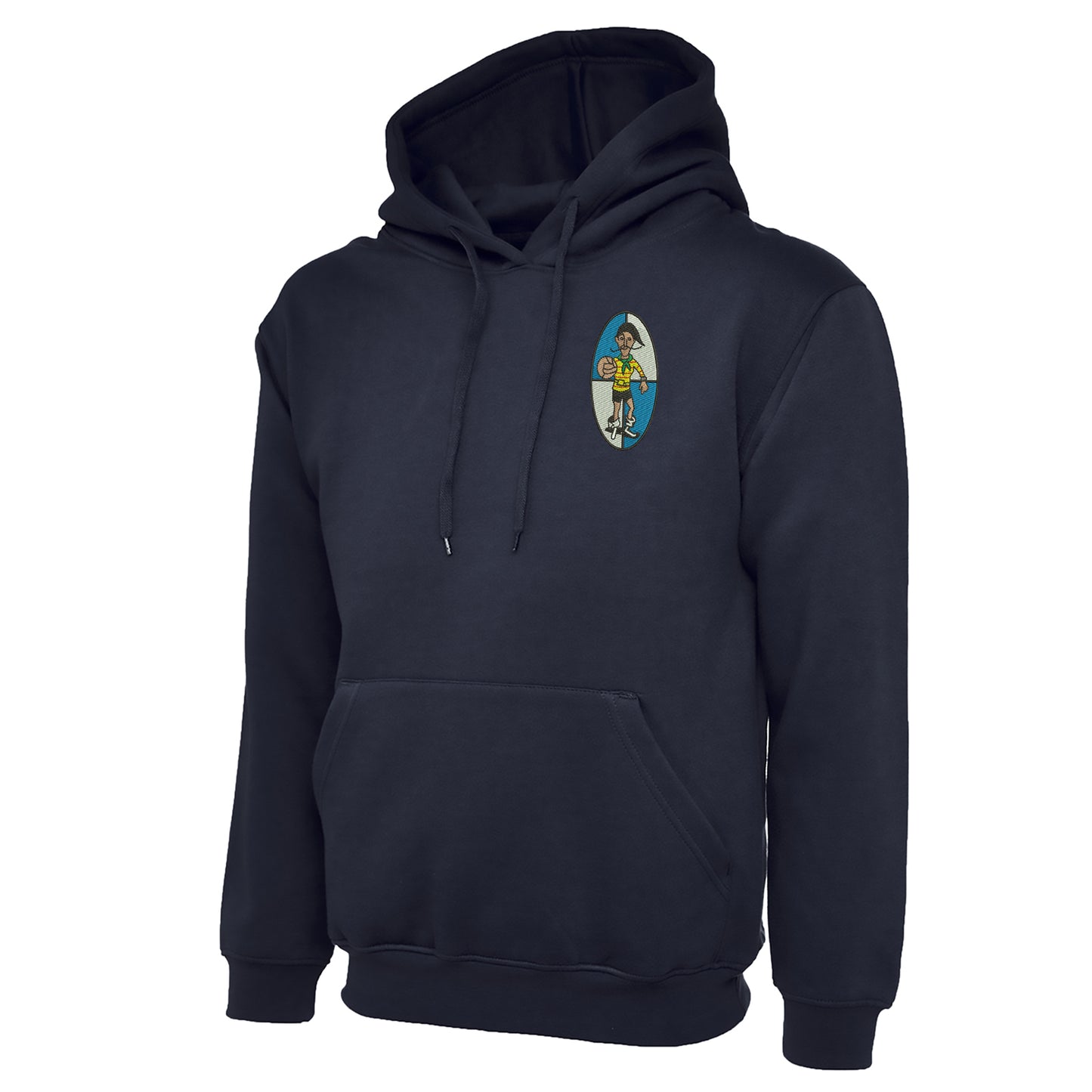 Retro Bristol Rovers 1933 Embroidered Hoodie