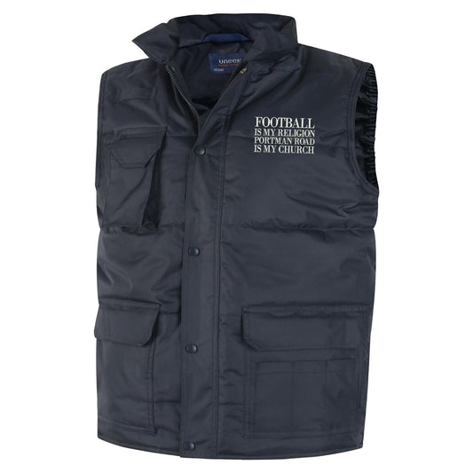 Ipswich Town Portman Road Bodywarmer