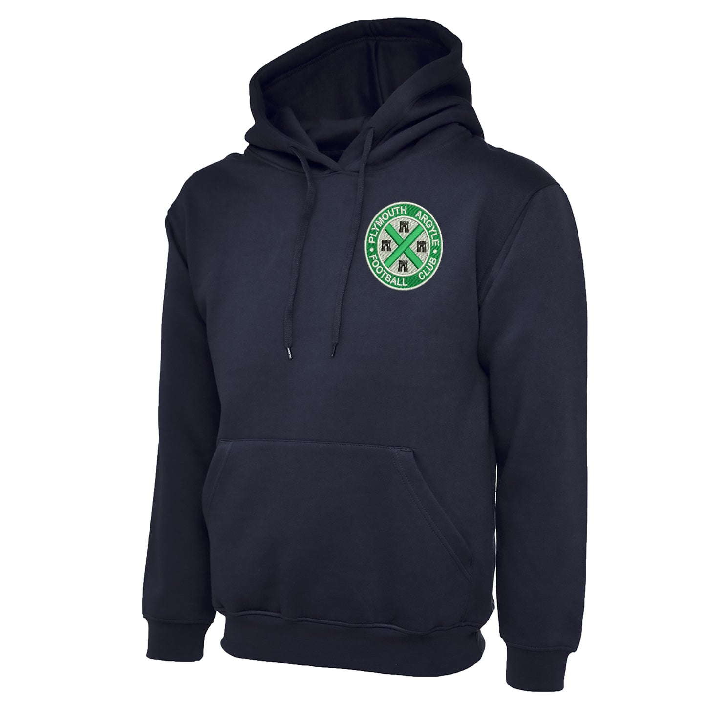 Retro Plymouth 1911 Embroidered Hoodie