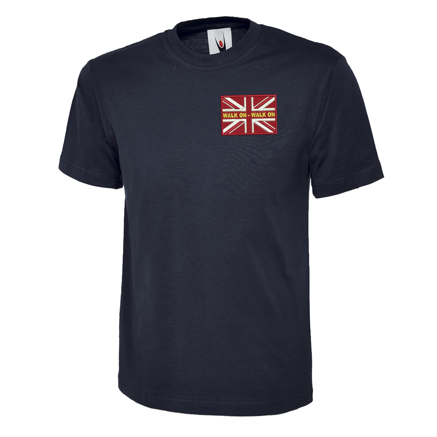 Walk On Walk On Coloured Union Jack T Shirt