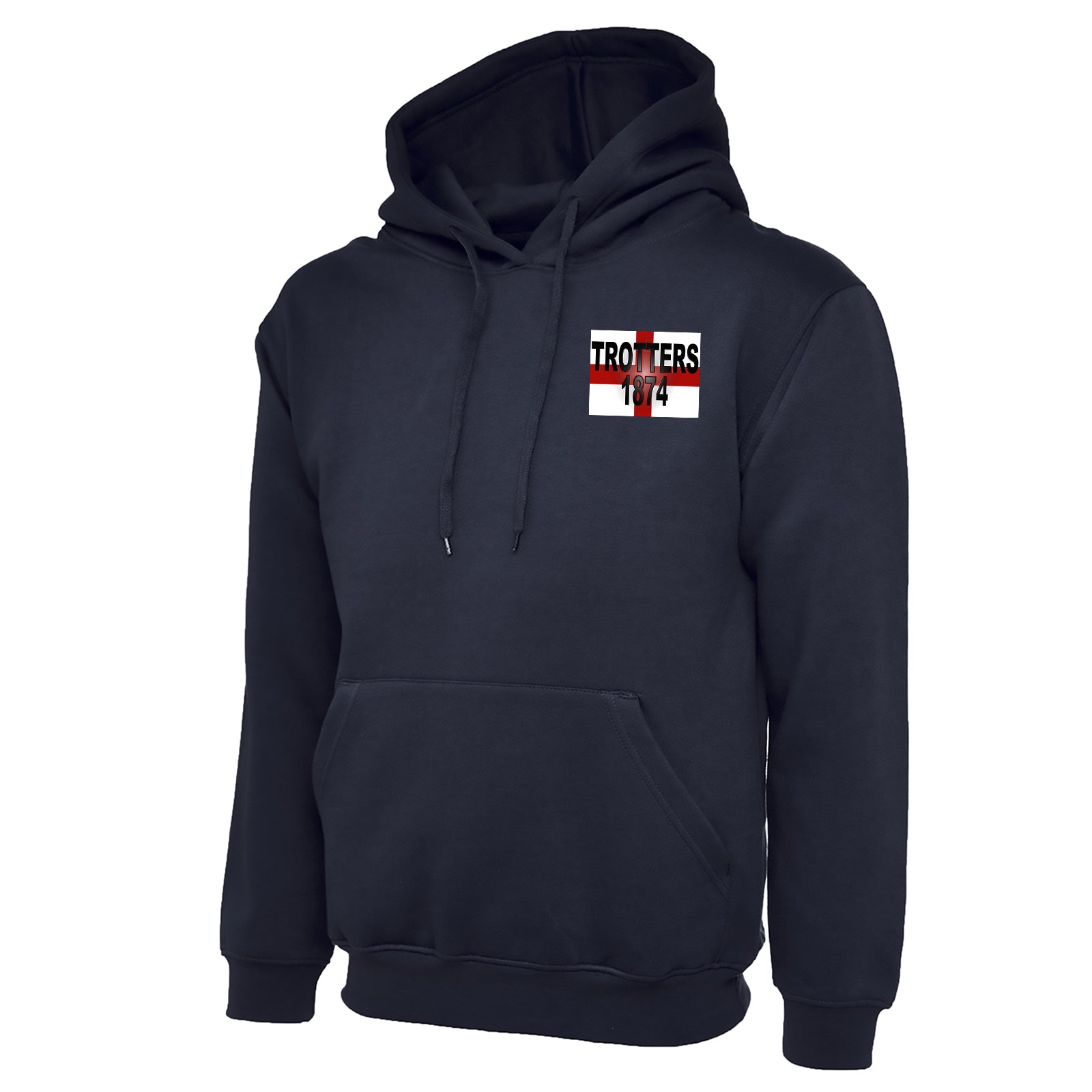Trotters 1874 England Flag Hoodie