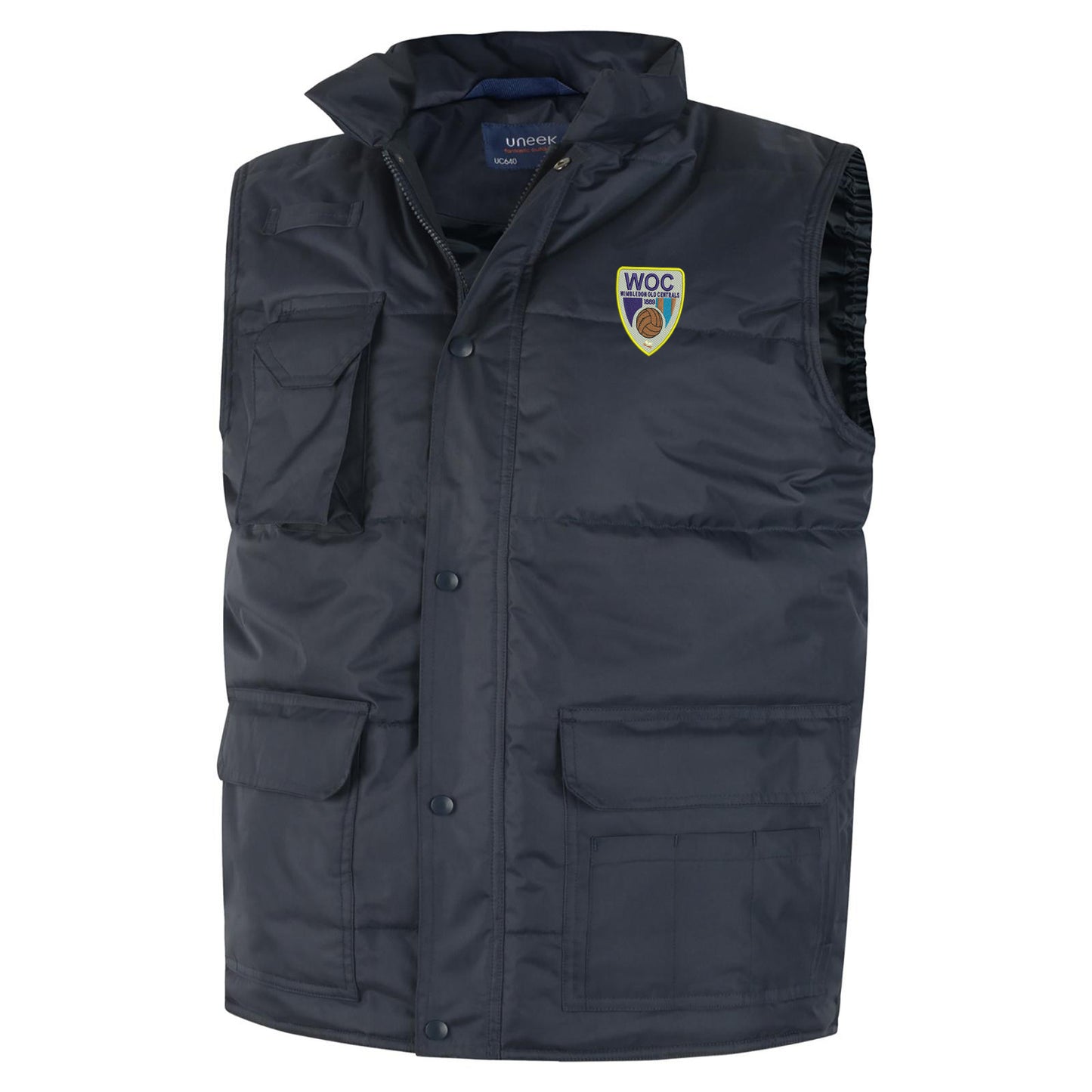 Retro Wimbledon Old Centrals Bodywarmer