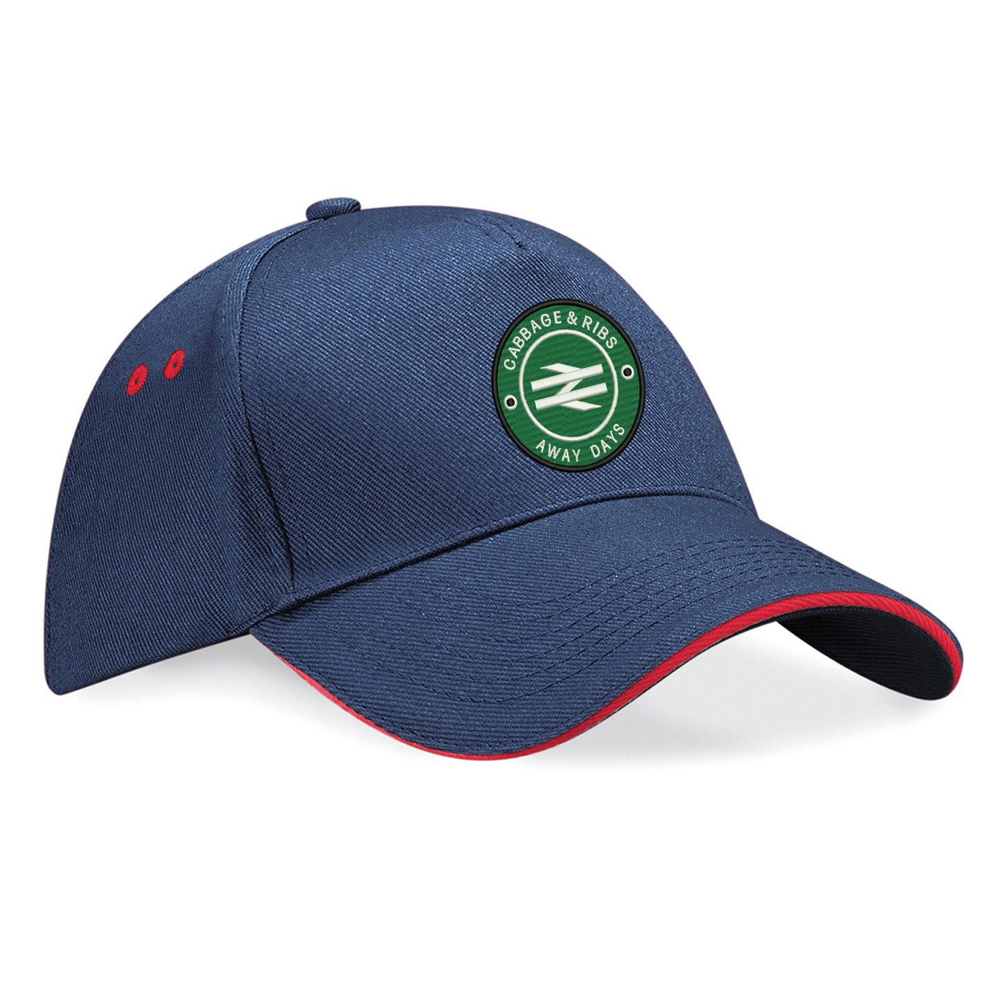 Cabbage & Ribs Away Days Embroidered Baseball Cap