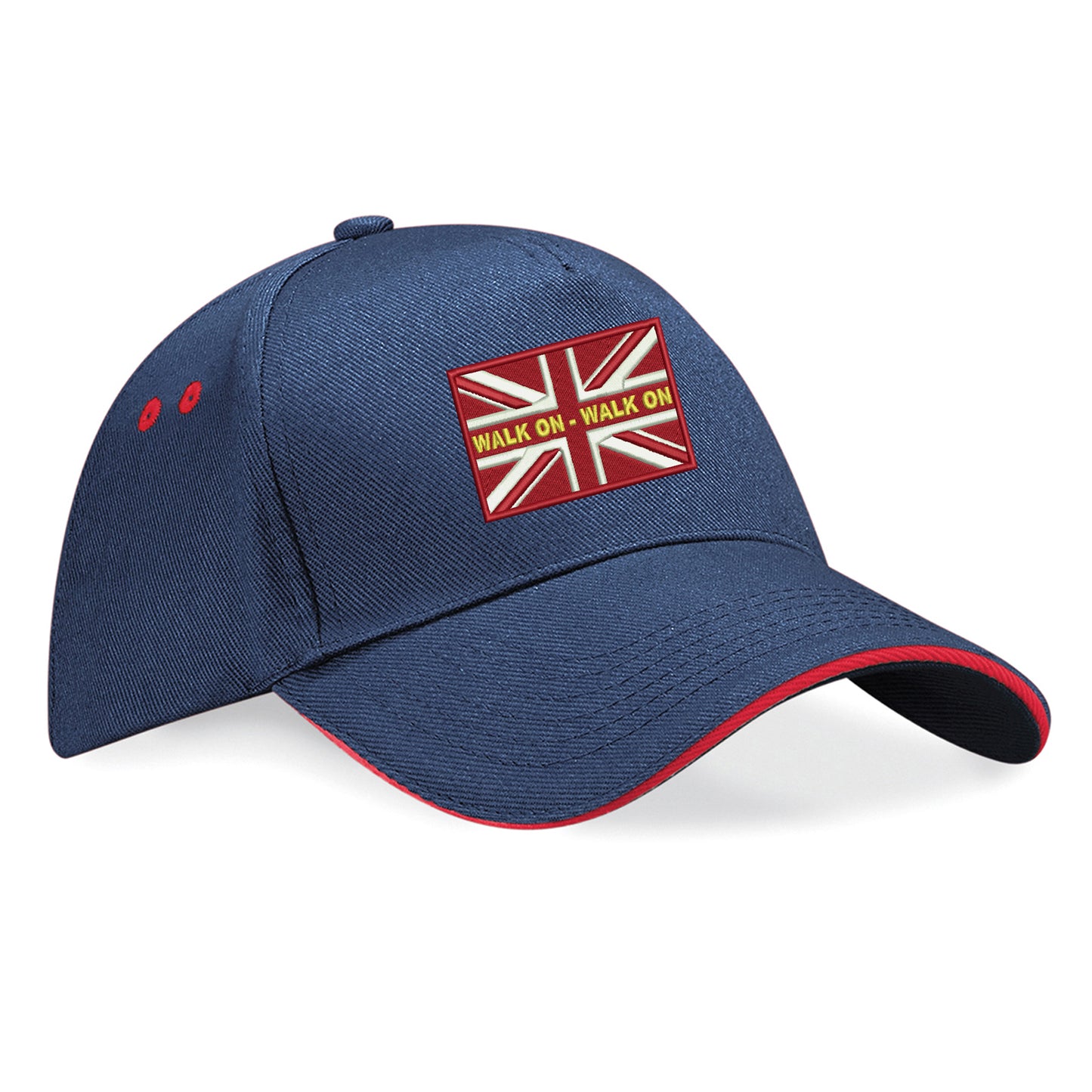 Walk On Walk On Coloured Union Jack Cap