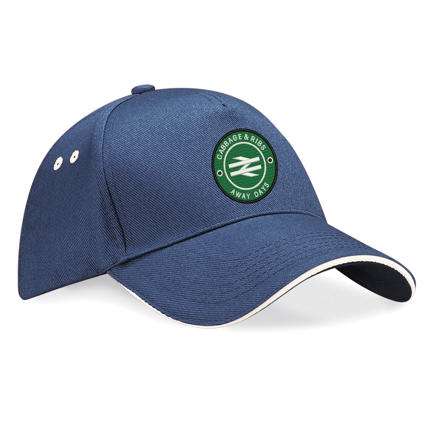 Cabbage & Ribs Away Days Embroidered Baseball Cap