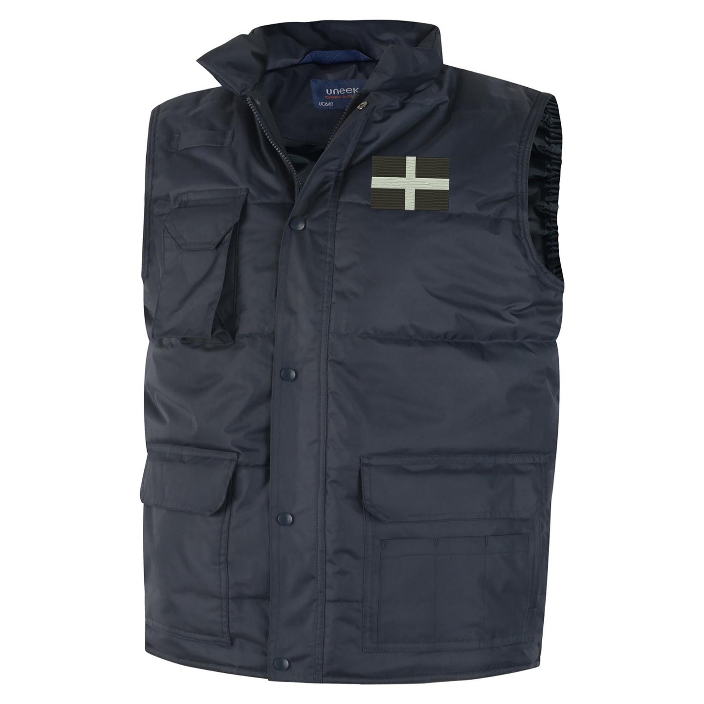Saint Piran’s Flag Cornwall Bodywarmer