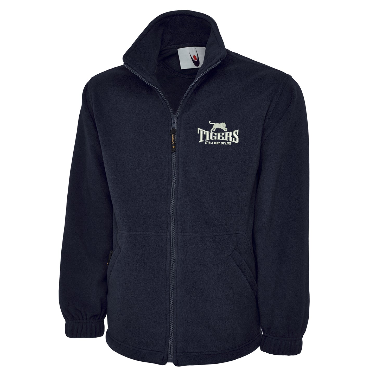 Tigers It's a Way of Life Embroidered Premium Fleece Jacket