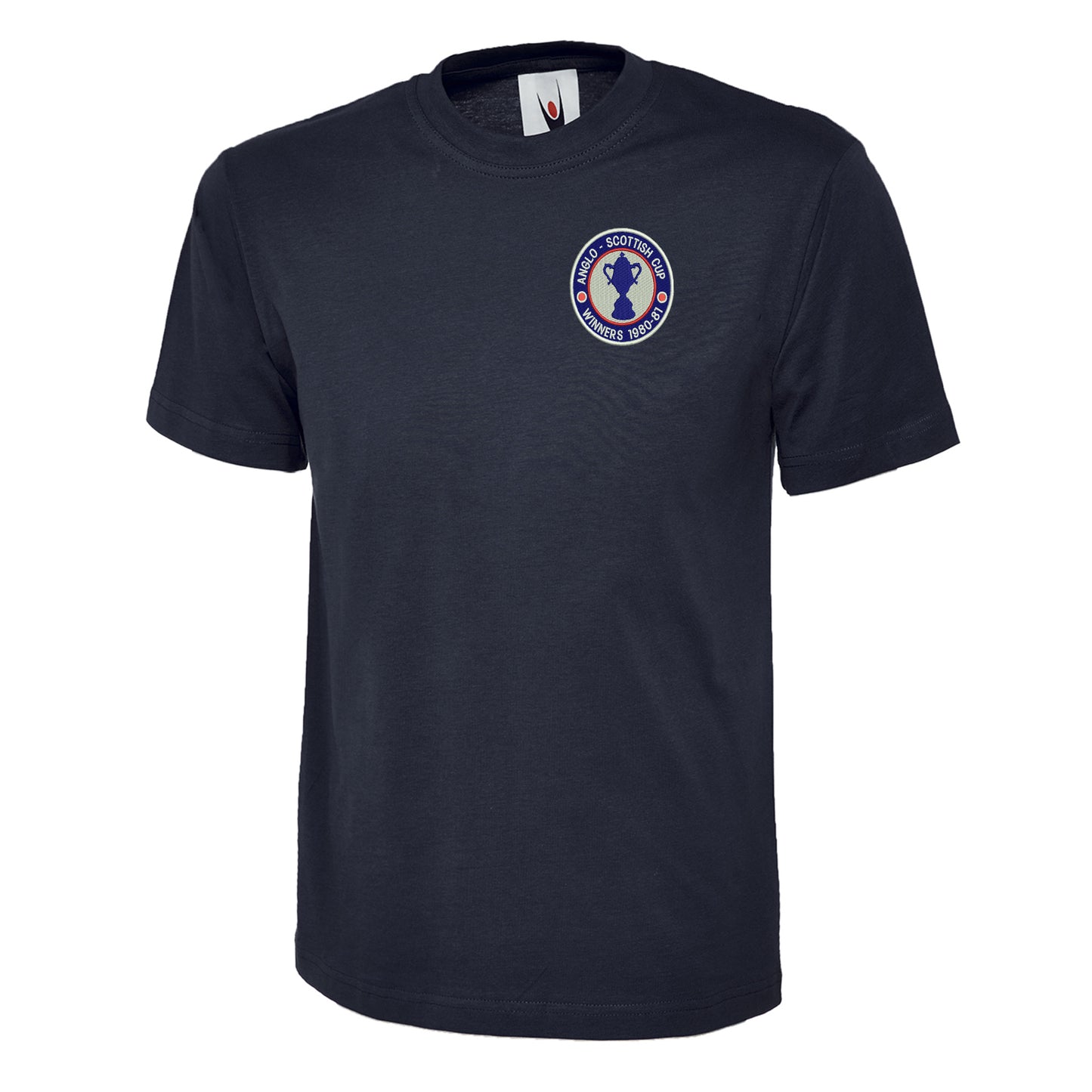 Retro Chesterfield Anglo-Scottish Cup Winners 1981 Embroidered Children's T-Shirt