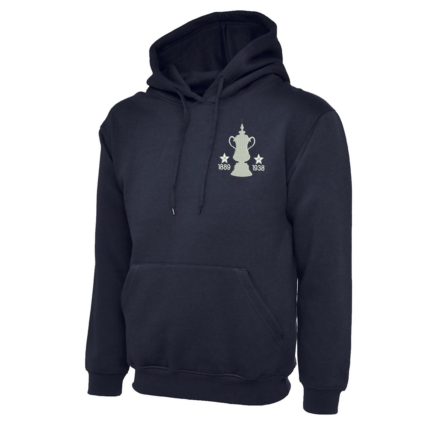 Retro Preston Two Time Cup Winners Embroidered Hoodie