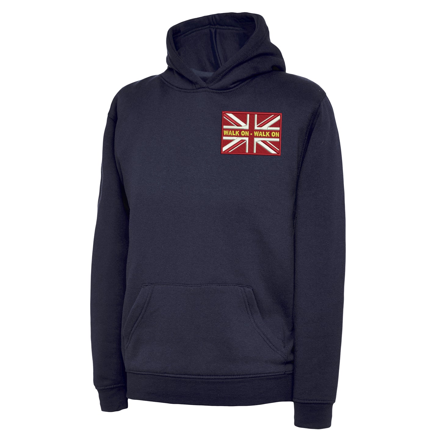 Walk On Walk On Coloured Union Jack Hoodie