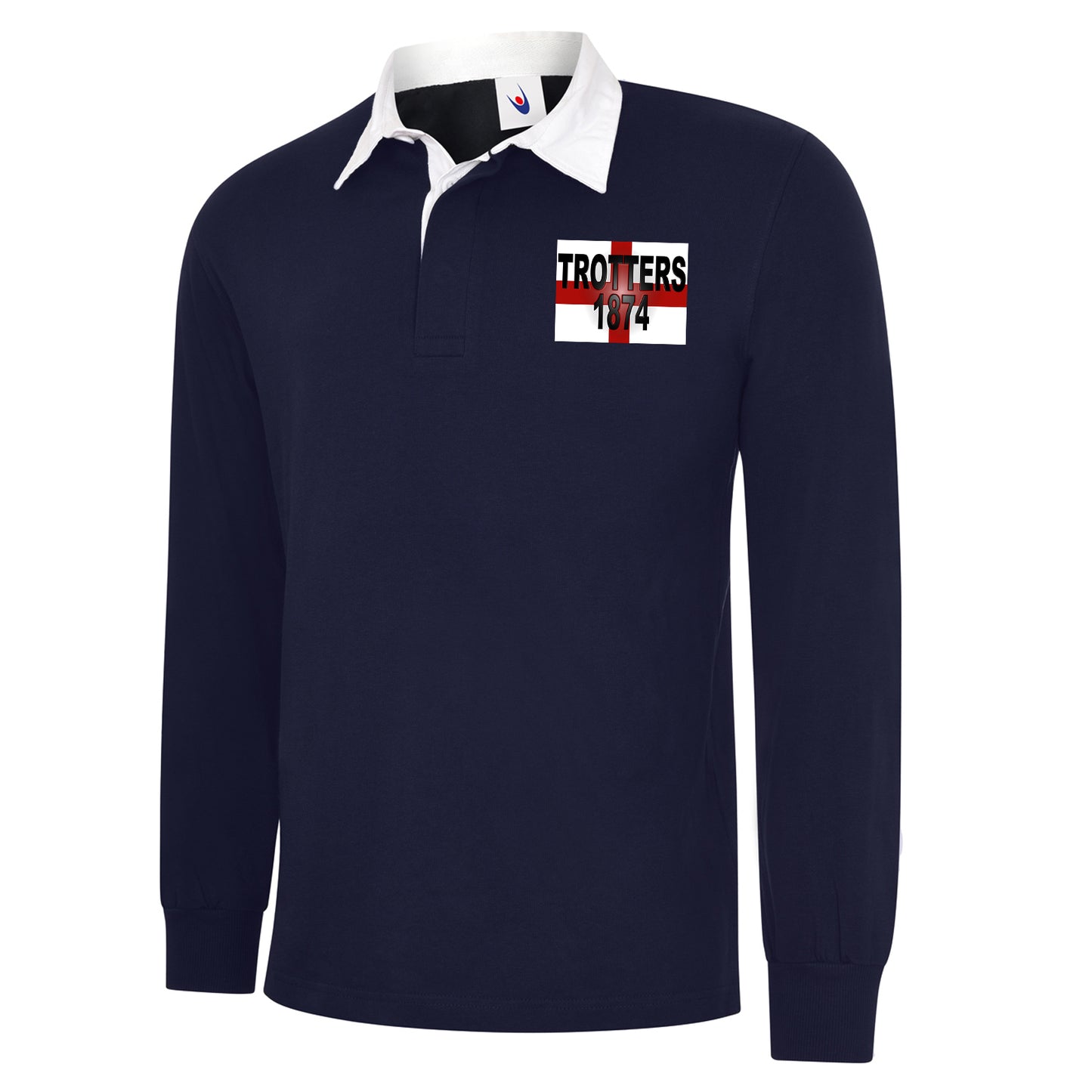Trotters 1874 England Flag Rugby Shirt
